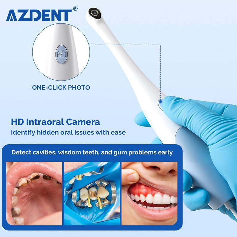 Dental HD USB Intraoral Camera Imaging Intra Oral Endoscope 8 LED 1440P