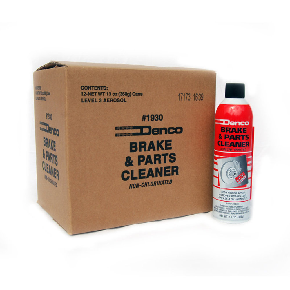 Denco #1930 Brake Cleaner - Non-Chlorinated - Low Odor - 13 OZ Cans - 6 to 192