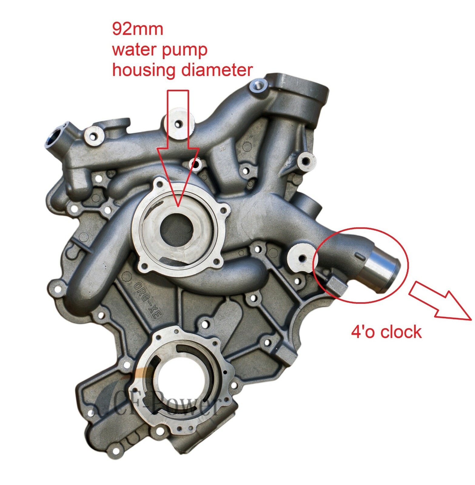 Brand New Quality Timing / Front Cover for 2003-04early F-Series Ford 6.0 (92mm)