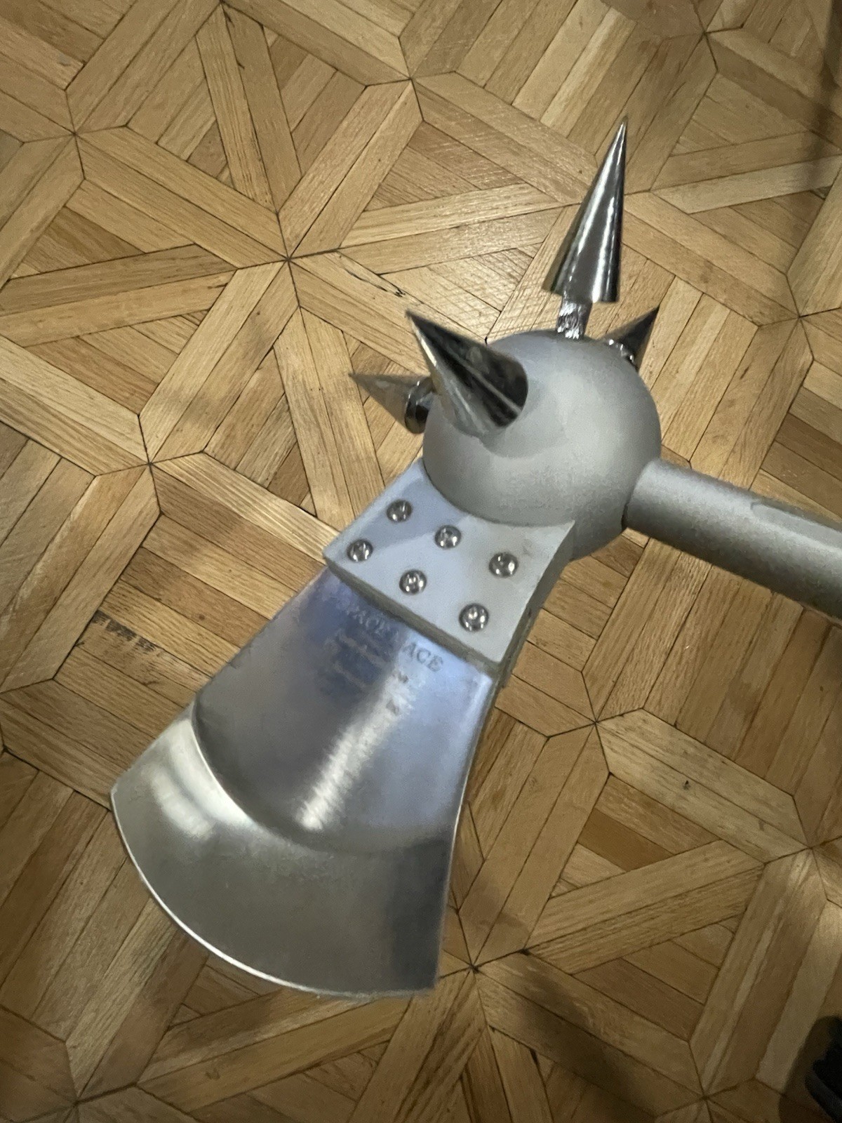 SPACE MACE medieval weapon Axe designed by Tom Anderson Master Cutlery, Inc. 19”