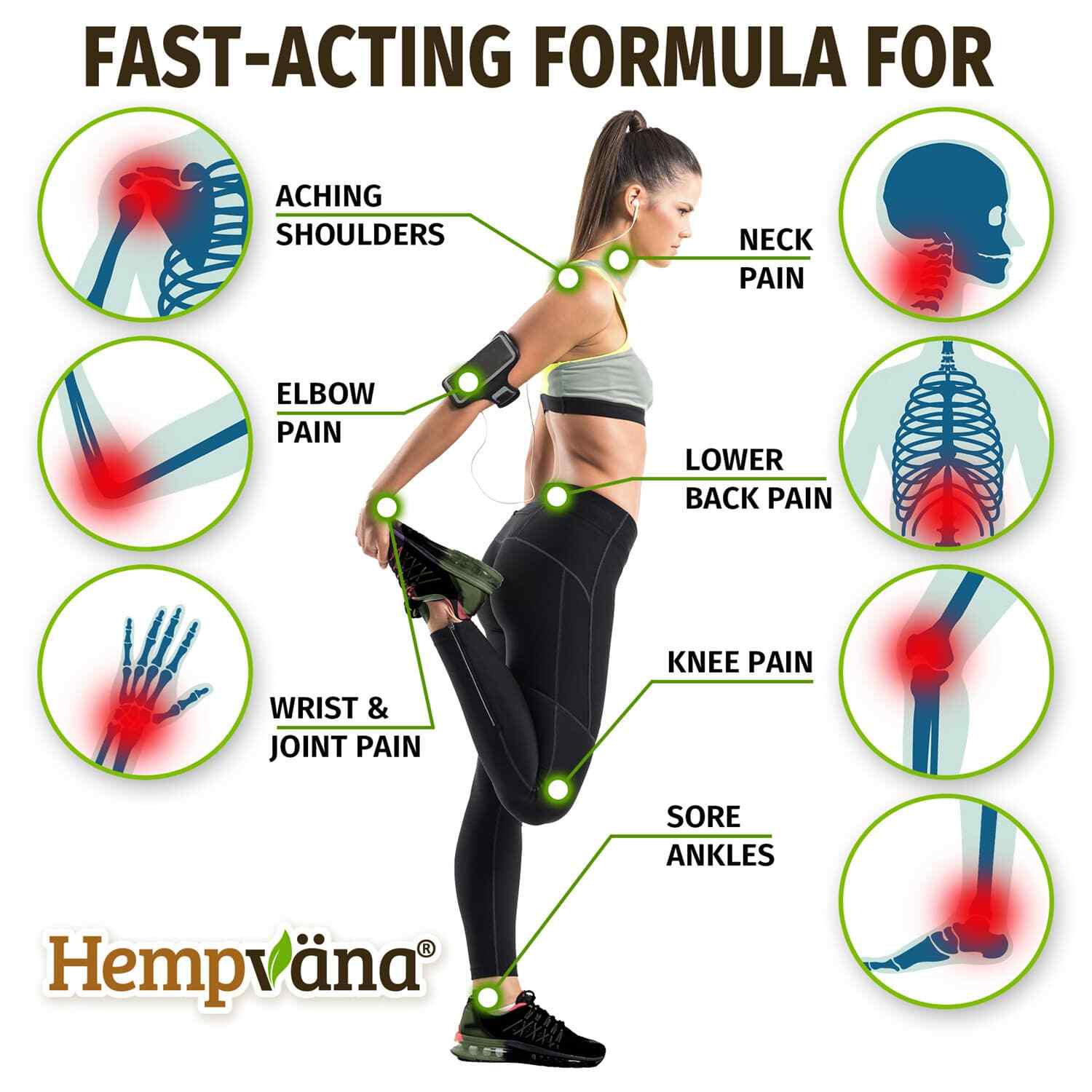 Hempvana Original Pain Cream, Maximum Strength