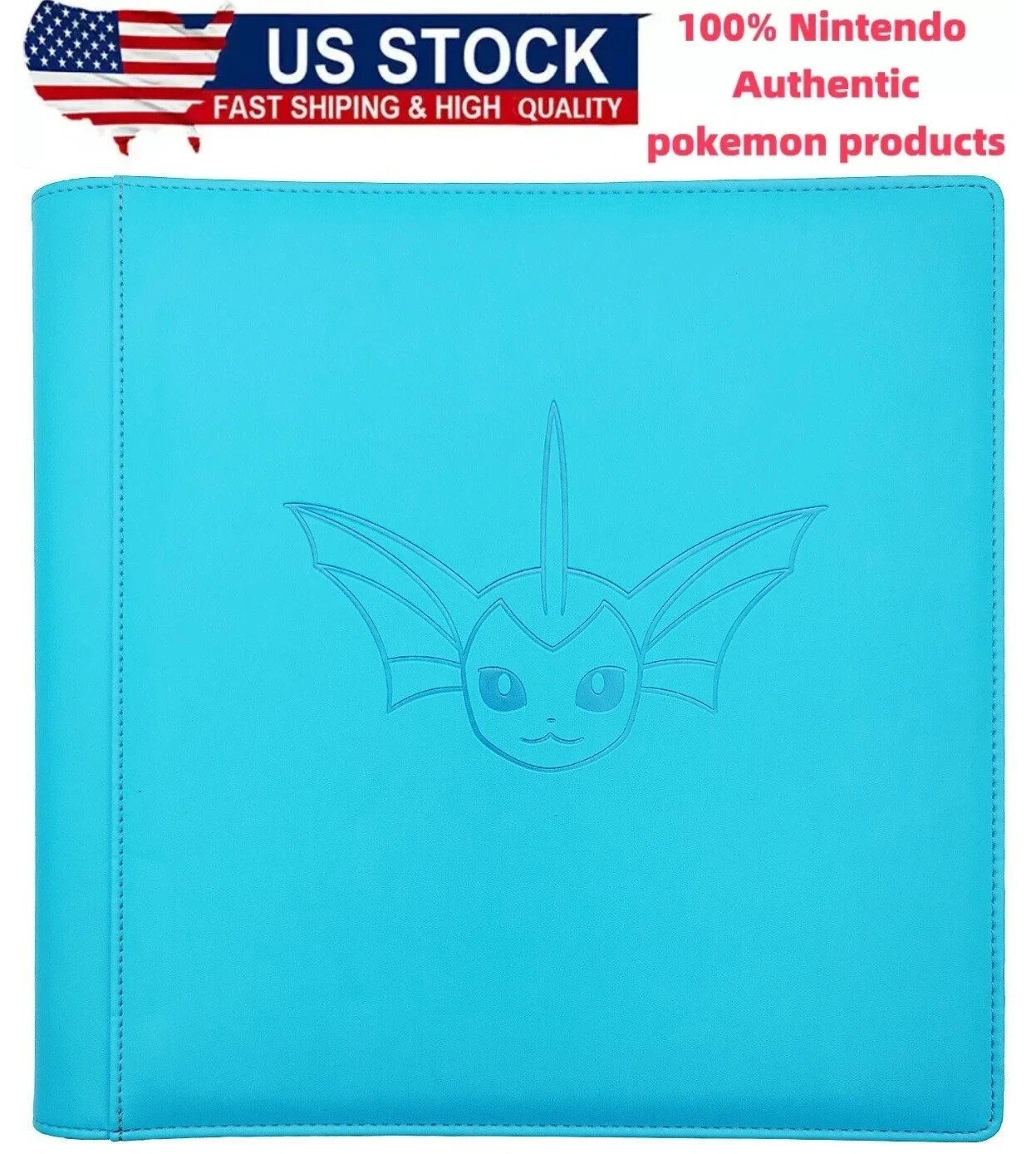Pokemon S-Chinese Sealed Gift Box Vaporeon Eevee GX theme 480 slots Card Binder