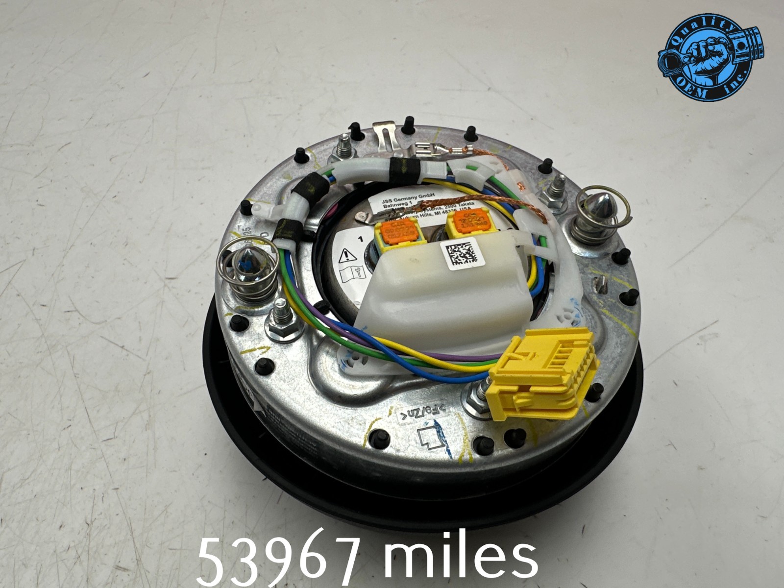 20-23 MERCEDES A CLA EQB GLA GLB GLC GLE FRONT LEFT DRIVER STEERING WHEEL AIRBAG