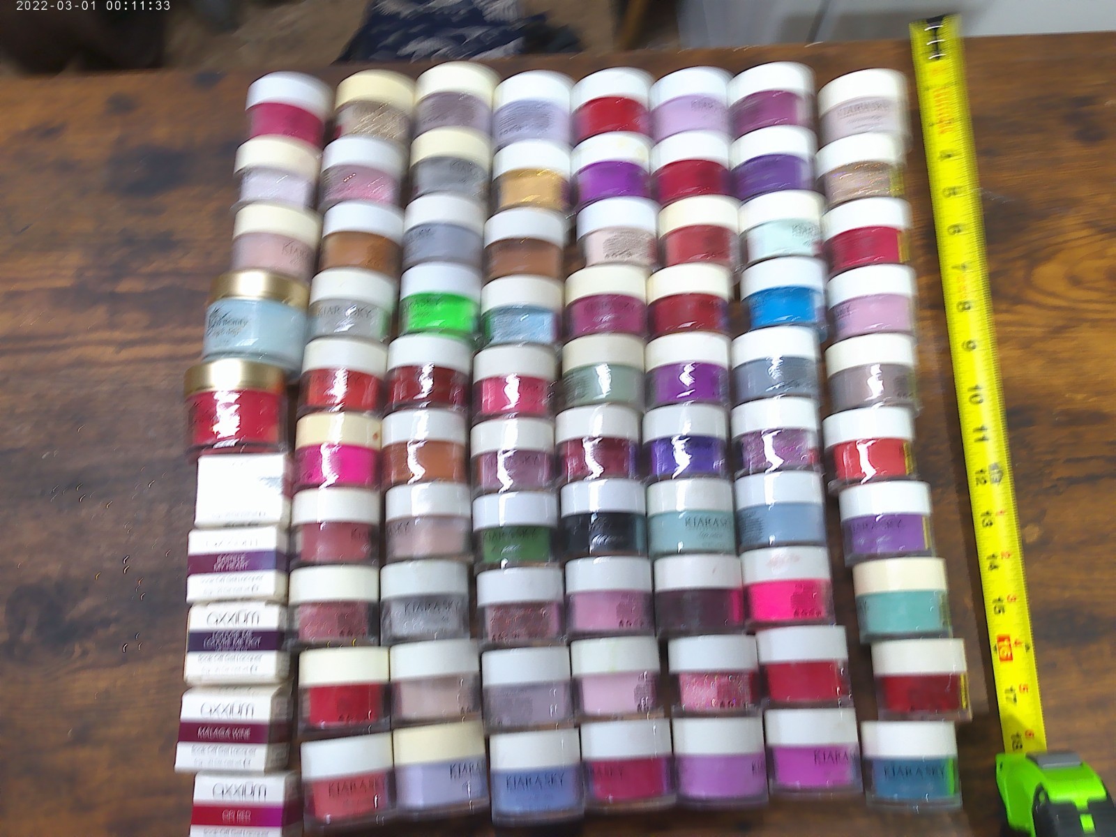 Kiara Sky dip powder HUGE LOT!!HUGE SALE!!70PC-BUY NOW!! $250.00 USED BEST PRICE