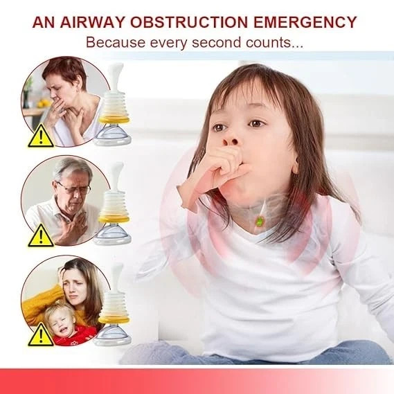 Anti Choke Suction Device Portable Life Saving Assist Device