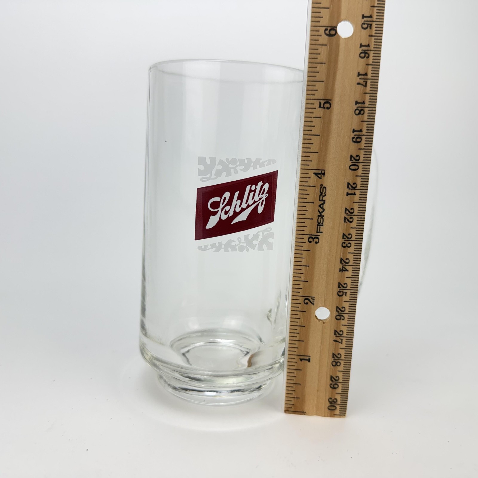 Vintage Schlitz Beer Glasses Mugs Goblets Set of 7 Barware Advertising Lot