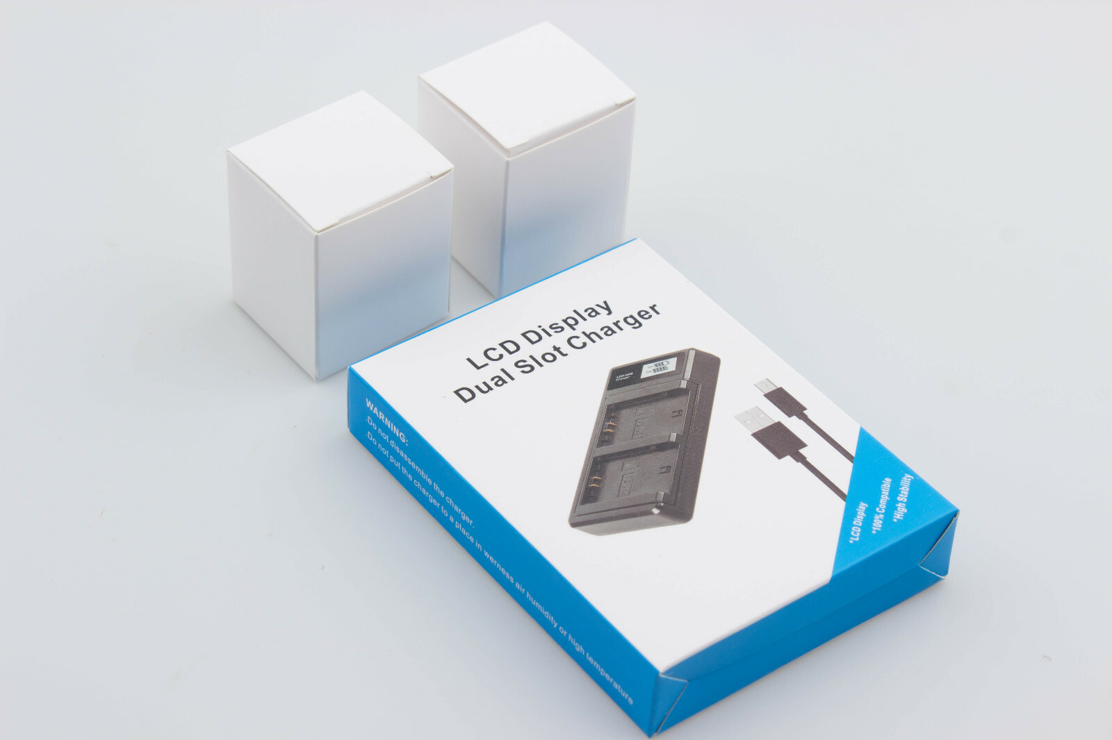 2-pack Batteries + Dual Battery Charger for Arlo Pro Arlo Pro 2 Security Camera