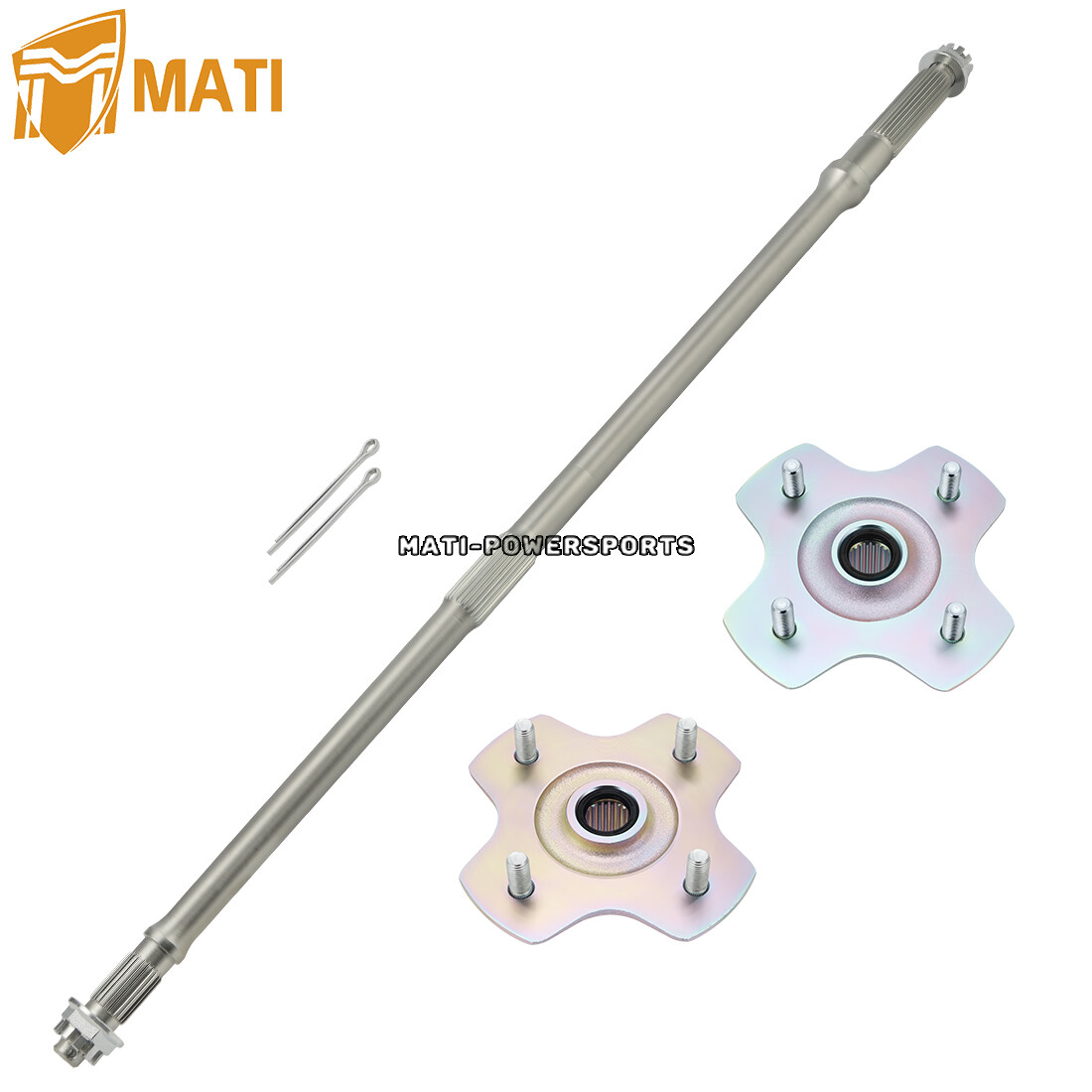 Rear Axle Shaft Wheel Hub for Honda TRX450ES TRX450S Foreman 450 4X4 1998 - 2004