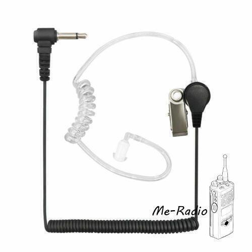 3.5mm Listen Only Acoustic Headset Earpiece Compatible with Walkie Talkie Radio