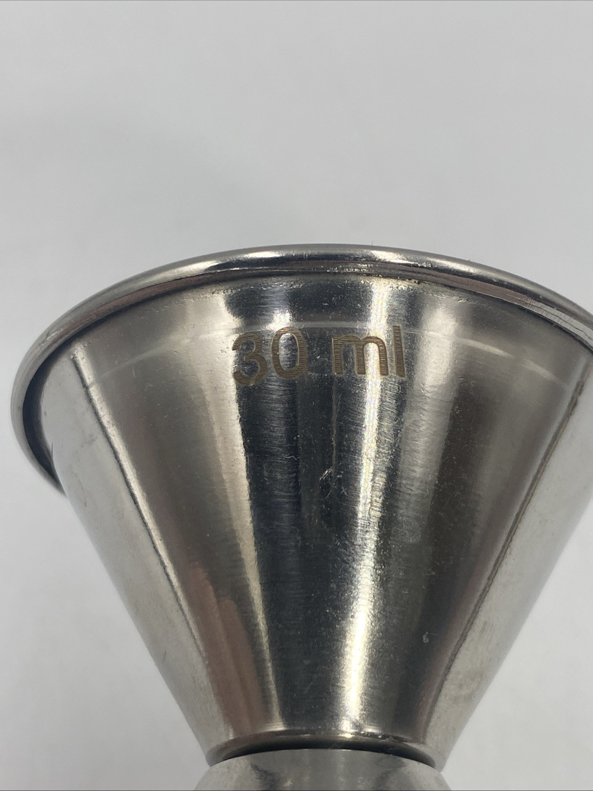 Stainless Measuring JIGGER 1 oz. X 2 oz. Cocktail Bar Shot