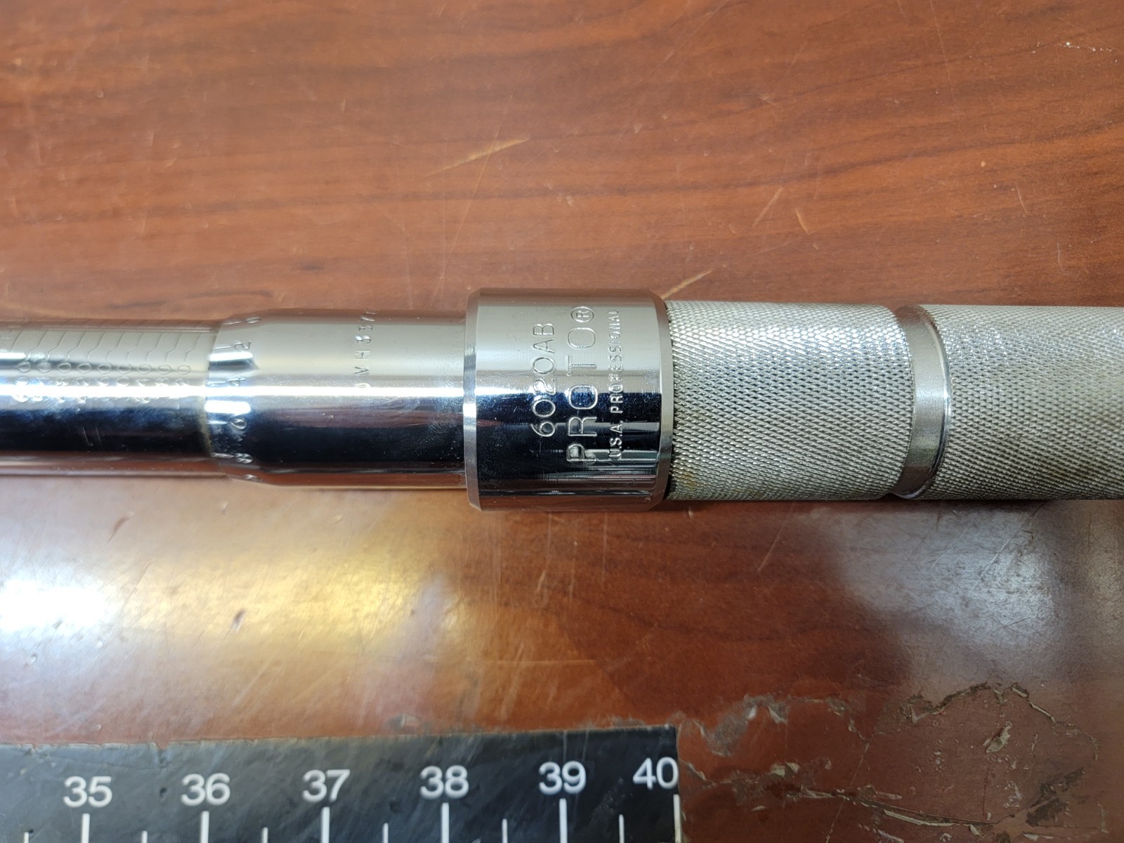 PROTO 6020AB Micrometer Torque Wrench Foot-Pound 3/4"