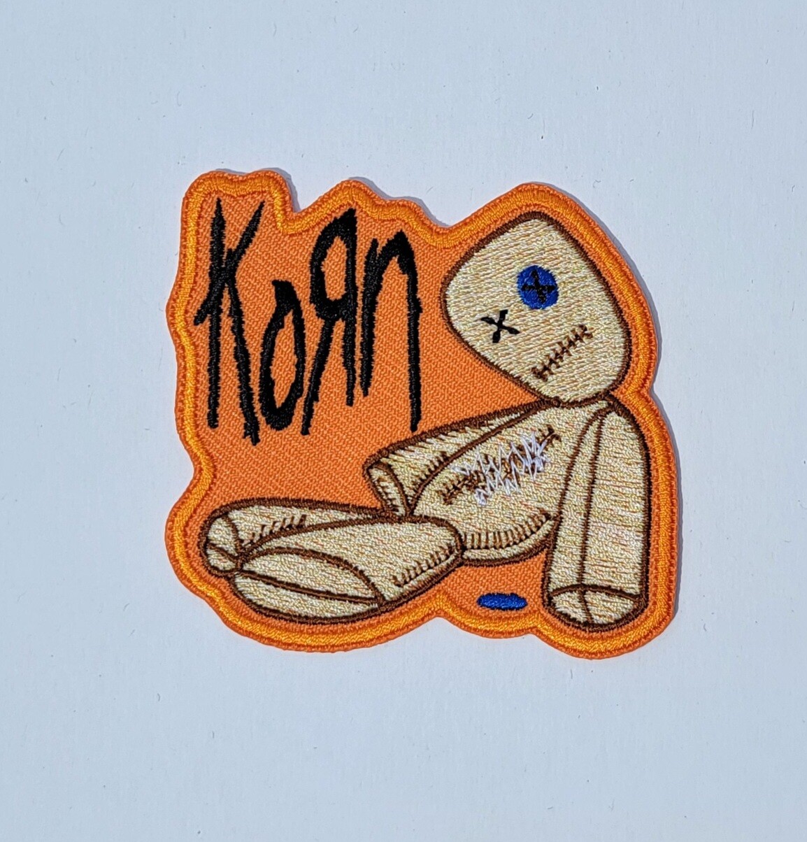 Korn patch, Korn embroidery patch, Korn rock band patch, iron/sew on patch,