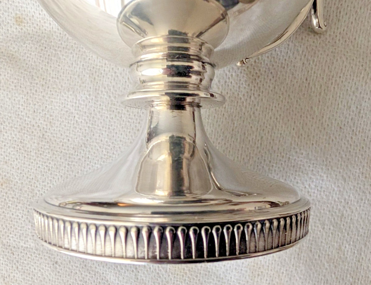 Gorham 'Medallion' Coin Silver Footed Pitcher Model Number 0430