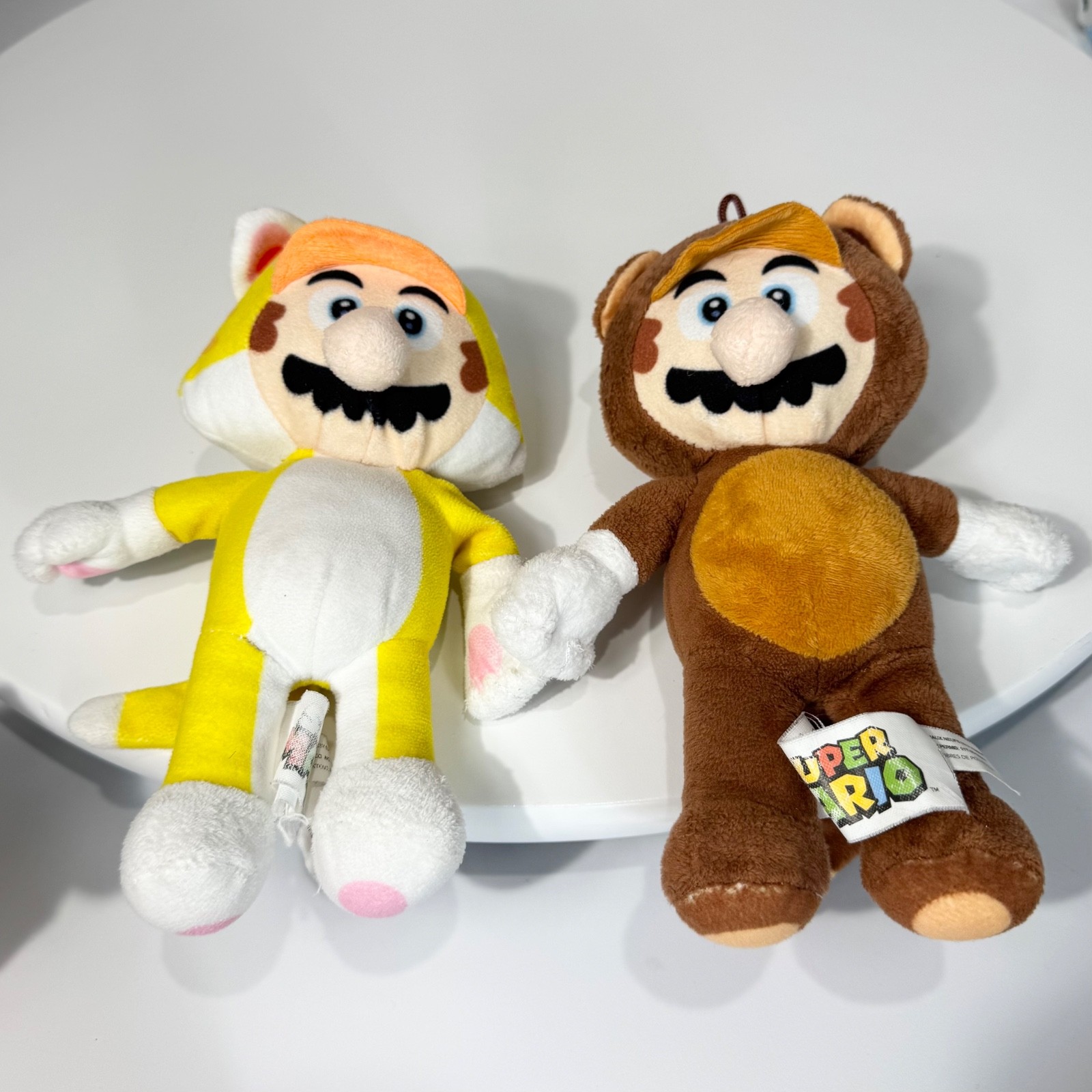 Super Mario and Sonic The Hedgehog Plush Lot of 5 Video Game Stuffed Toy Mix