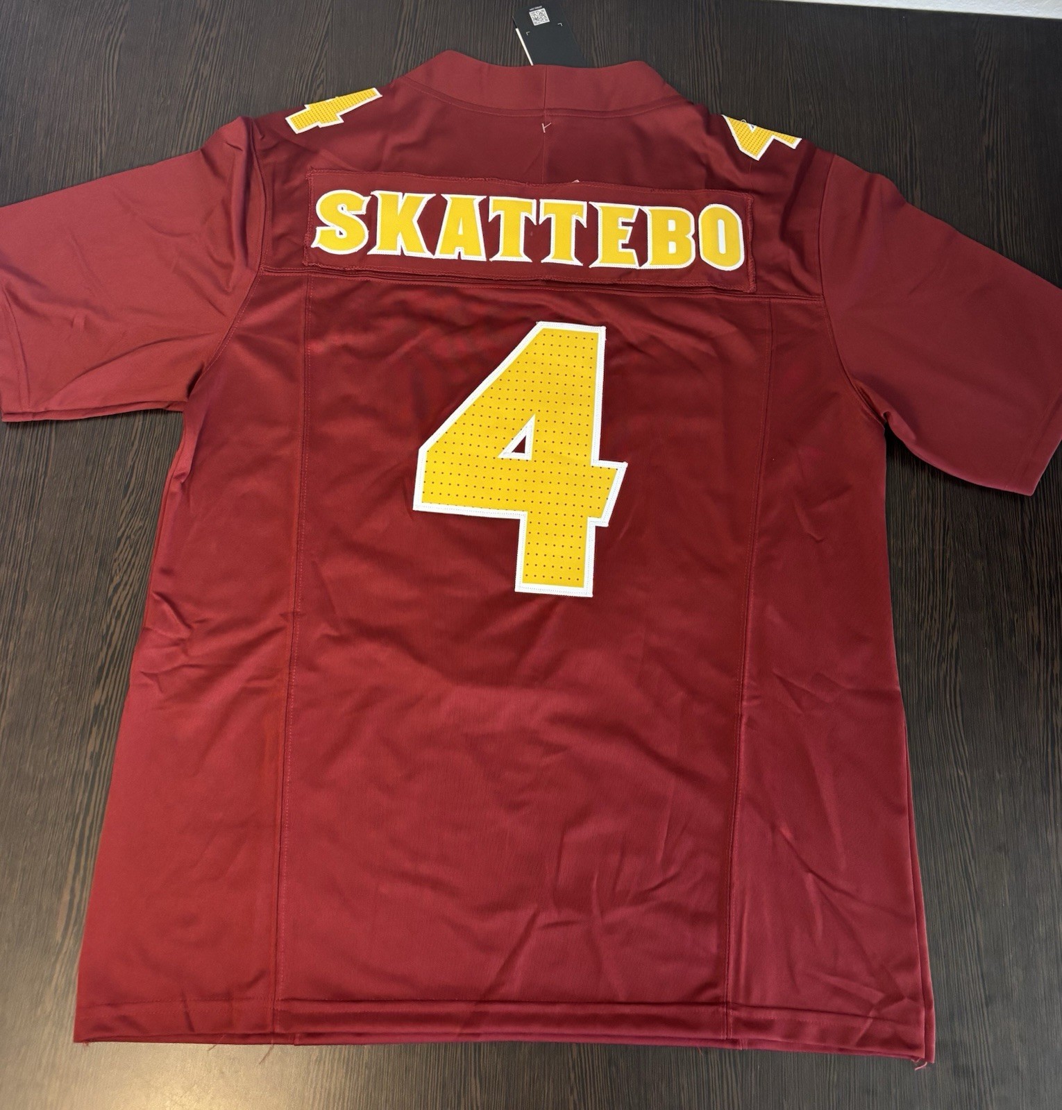 ASU Cam Skattebo Jersey W/Peach Bowl Patch! Fast Shipping !