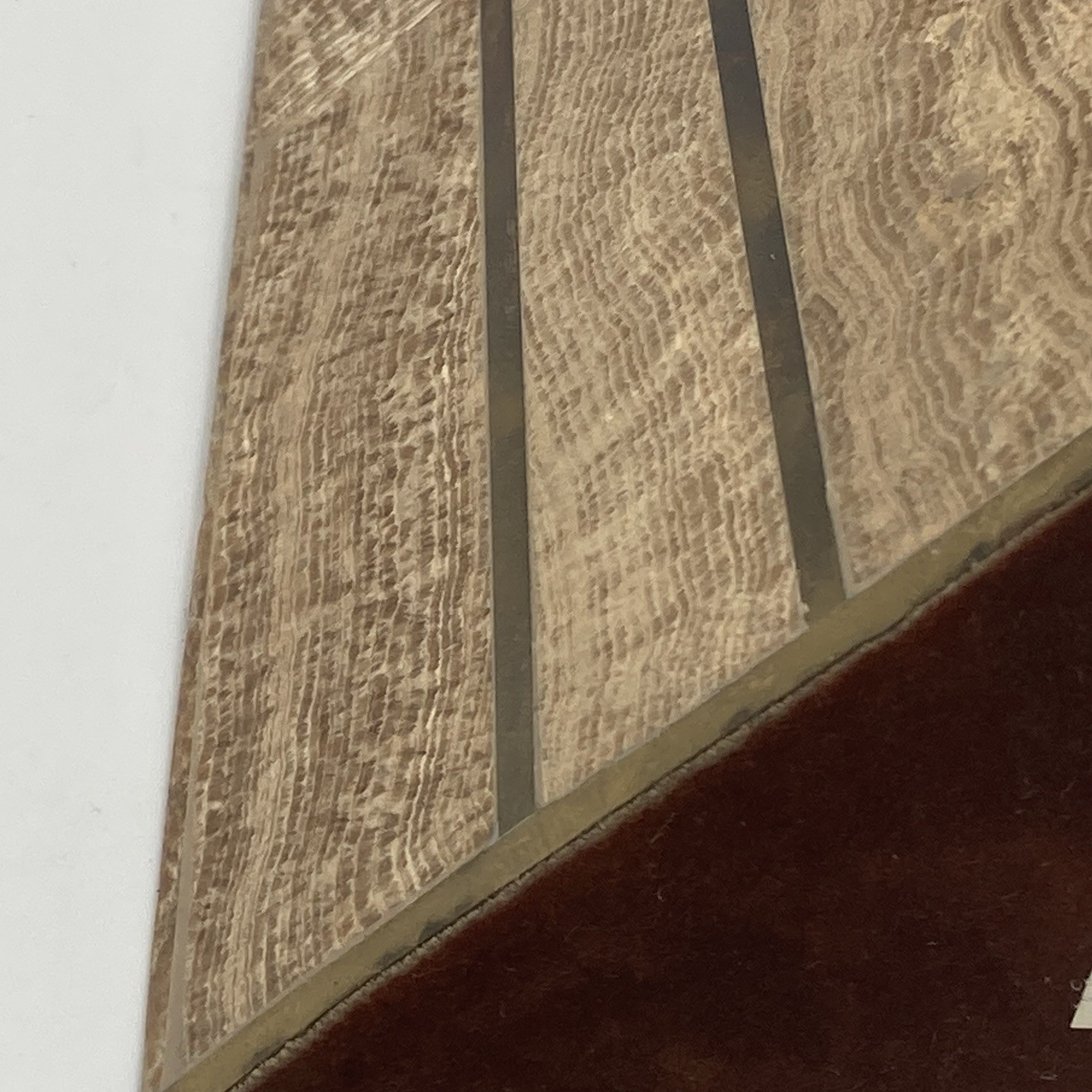 Vintage Mid-Century Modern Rare Robert Marcius Stone Brass Obelisk 16” Additus