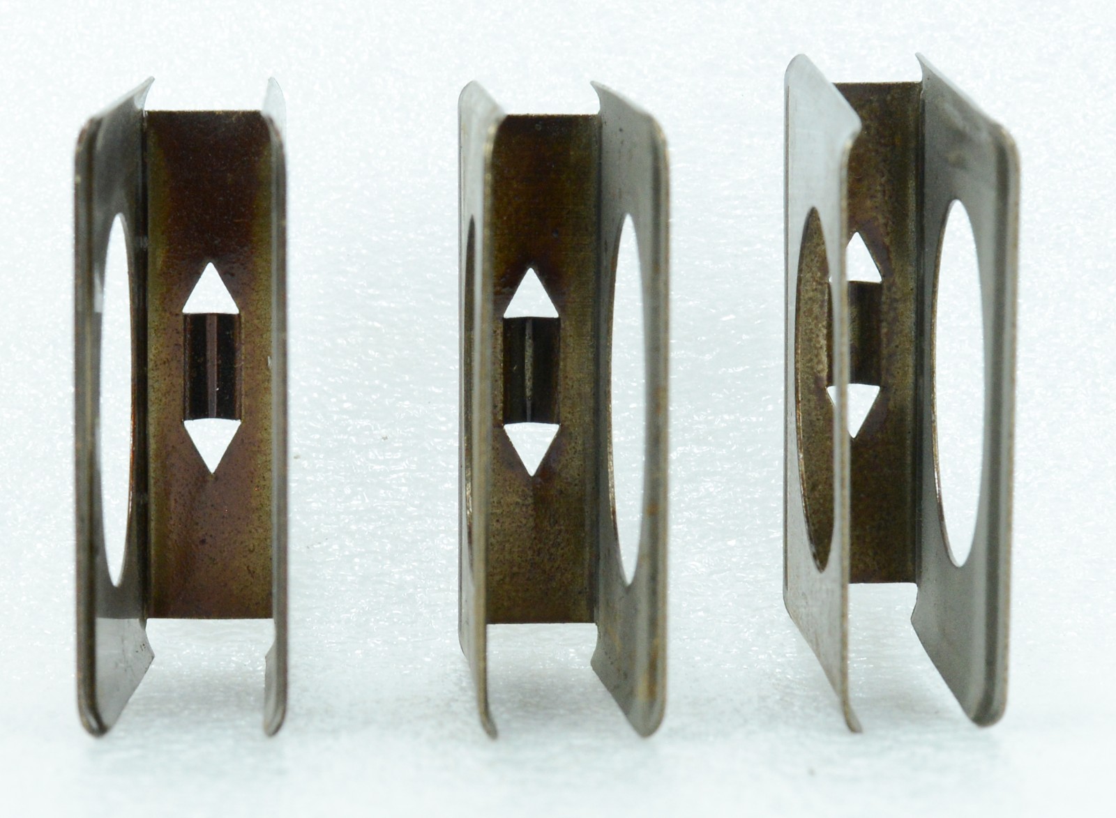 3x WWI German Gewehr 88 Gew 88 Kar 91 Rifle 8mm 5 RD En Bloc Clips, REFINISHED