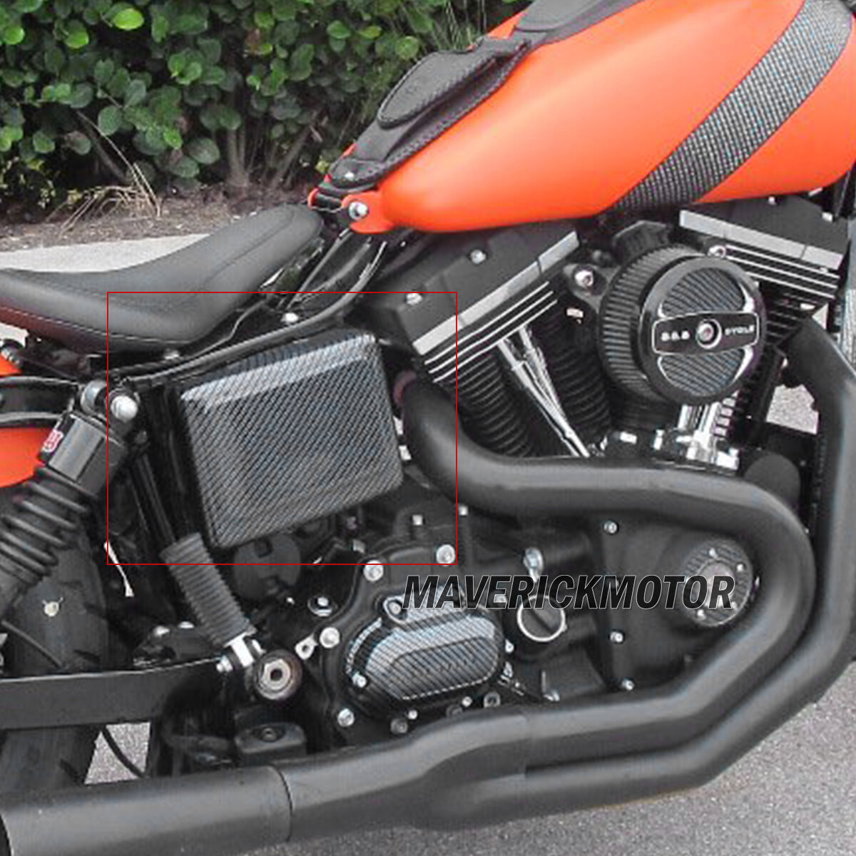 Battery Cover For Harley Dyna Wide/Super Glide Fat/Street Bob Switchback 2006-17