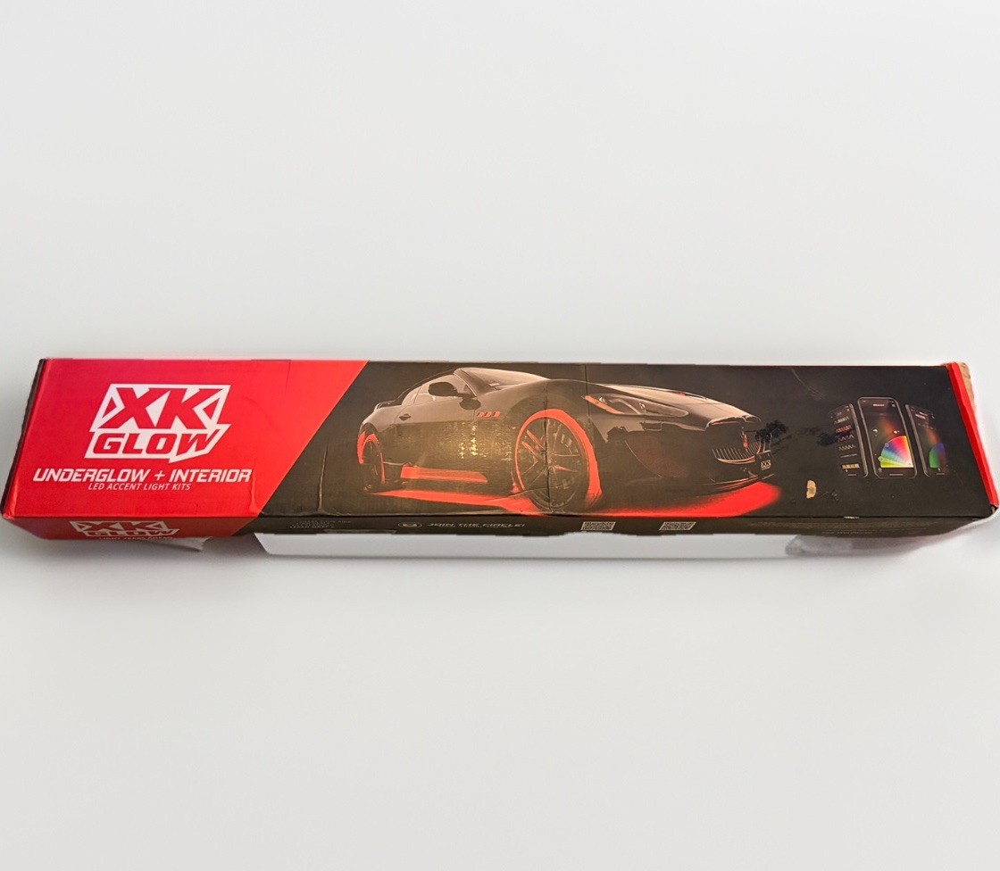 XK GLOW Underglow + Interior LED Accent Light Kit WIRELESS APP CONTROL