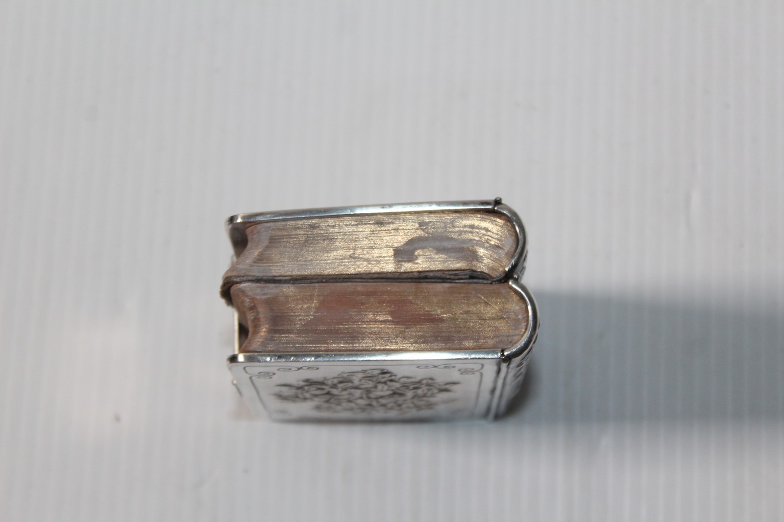 Vtg Sterling Silver .925 Cover Book Of Common Prayer 1892 & Hymns