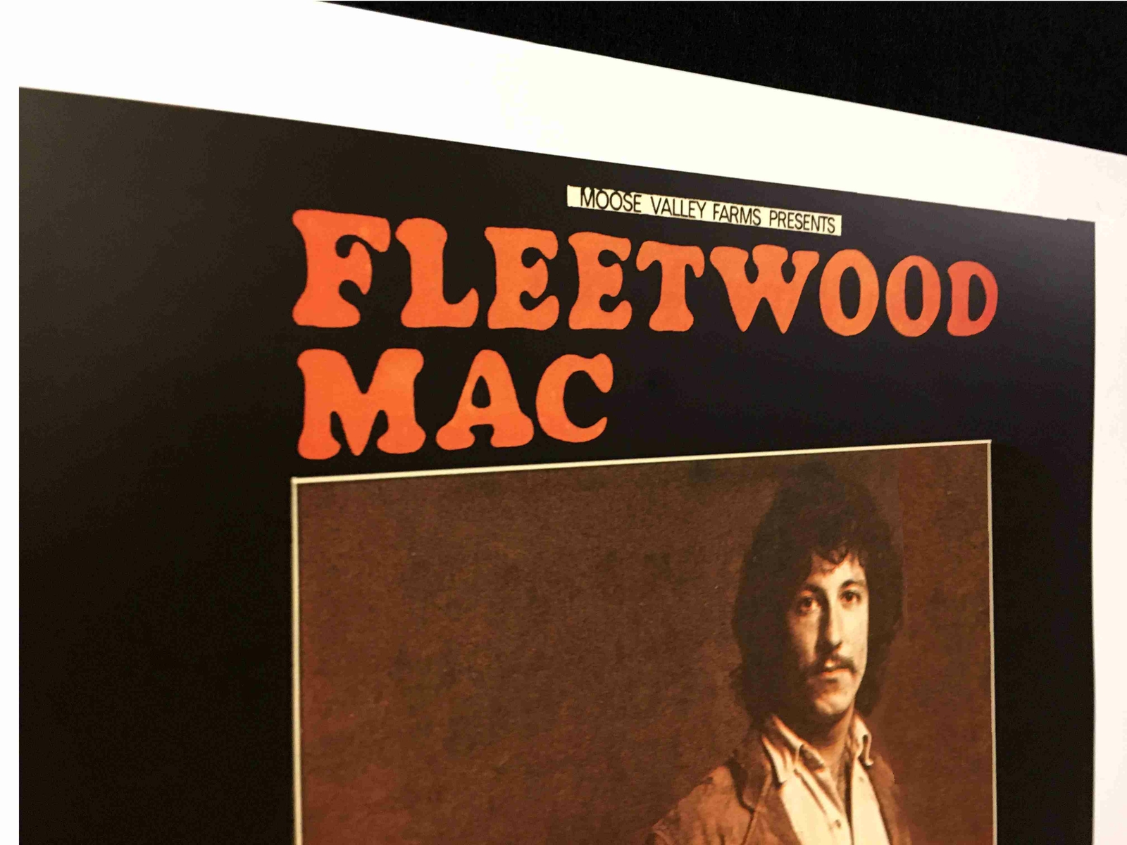 Fleetwood Mac Poster Nice Signed Bob Masse Artist's Edition feat Peter Green COA