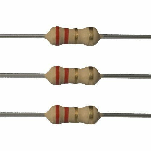 100pcs  Premium QUALITY -2.2 OHM Resistors  SRS Airbag BMW Mercedes Toyota Honda