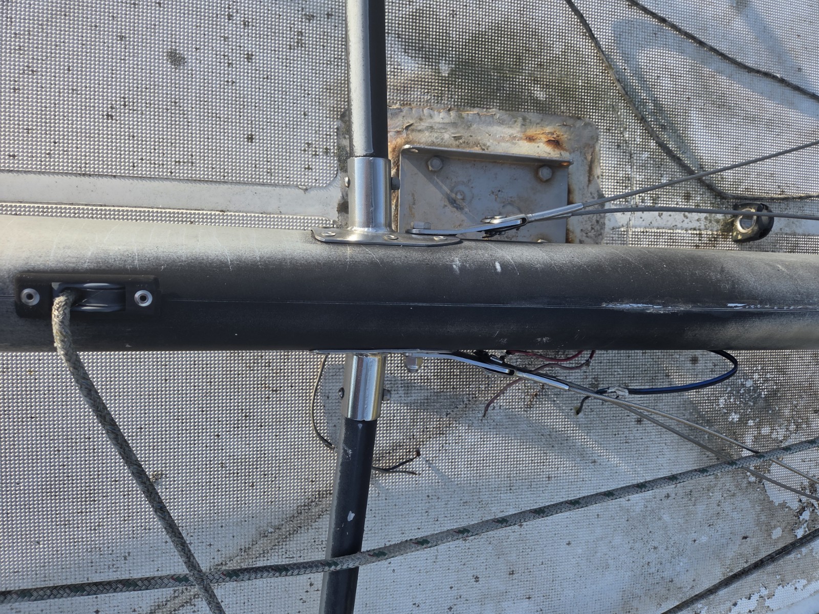 Mast and Boom off a S2 Sailboat