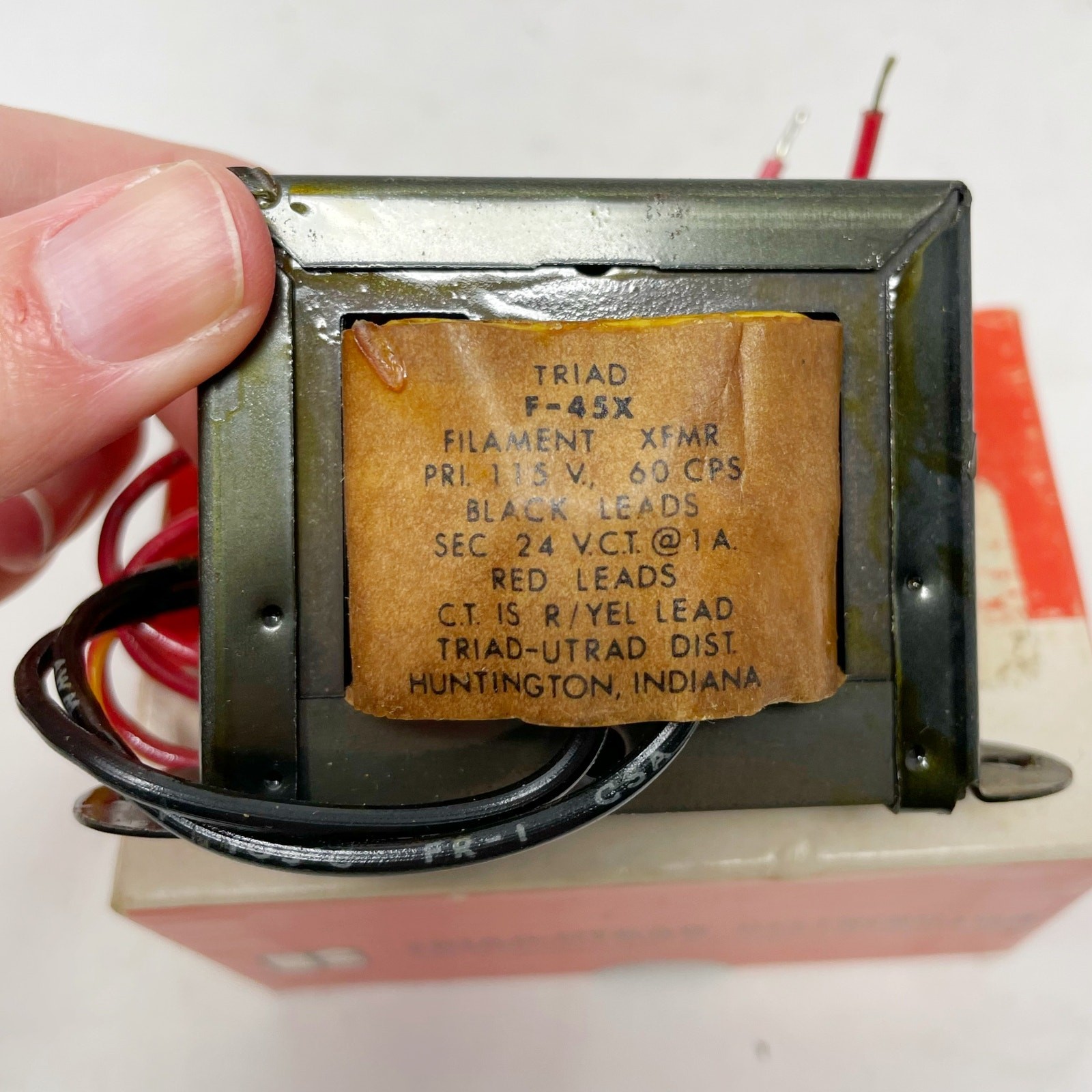 Triad F-45X Filament Transformer Untested
