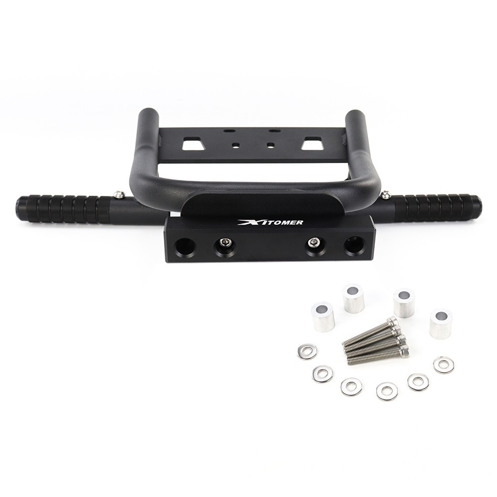 Sub Cage Pegs With Scrape Bar Stunt Parts Black Fit For Kawasaki Z125 2017-2024