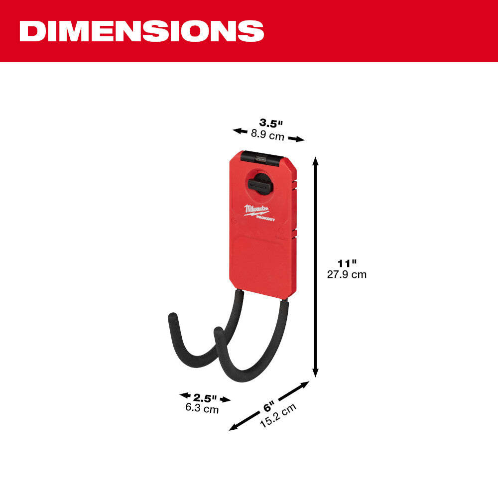 Milwaukee 48-22-8331 6" Reinforced Curved Utility Hook