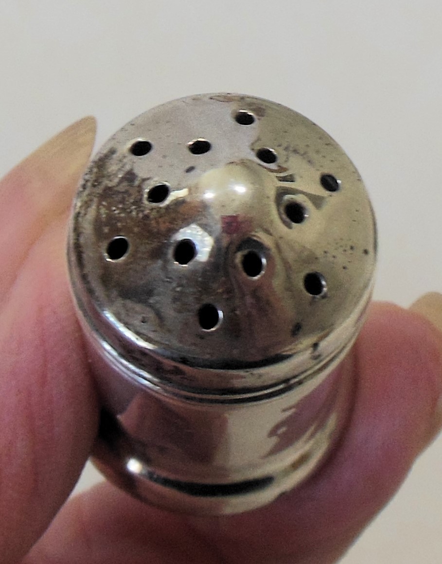 Set of 6 Mini Sterling Salt & Pepper Shakers VL Vincenzo Lollo NY MIB