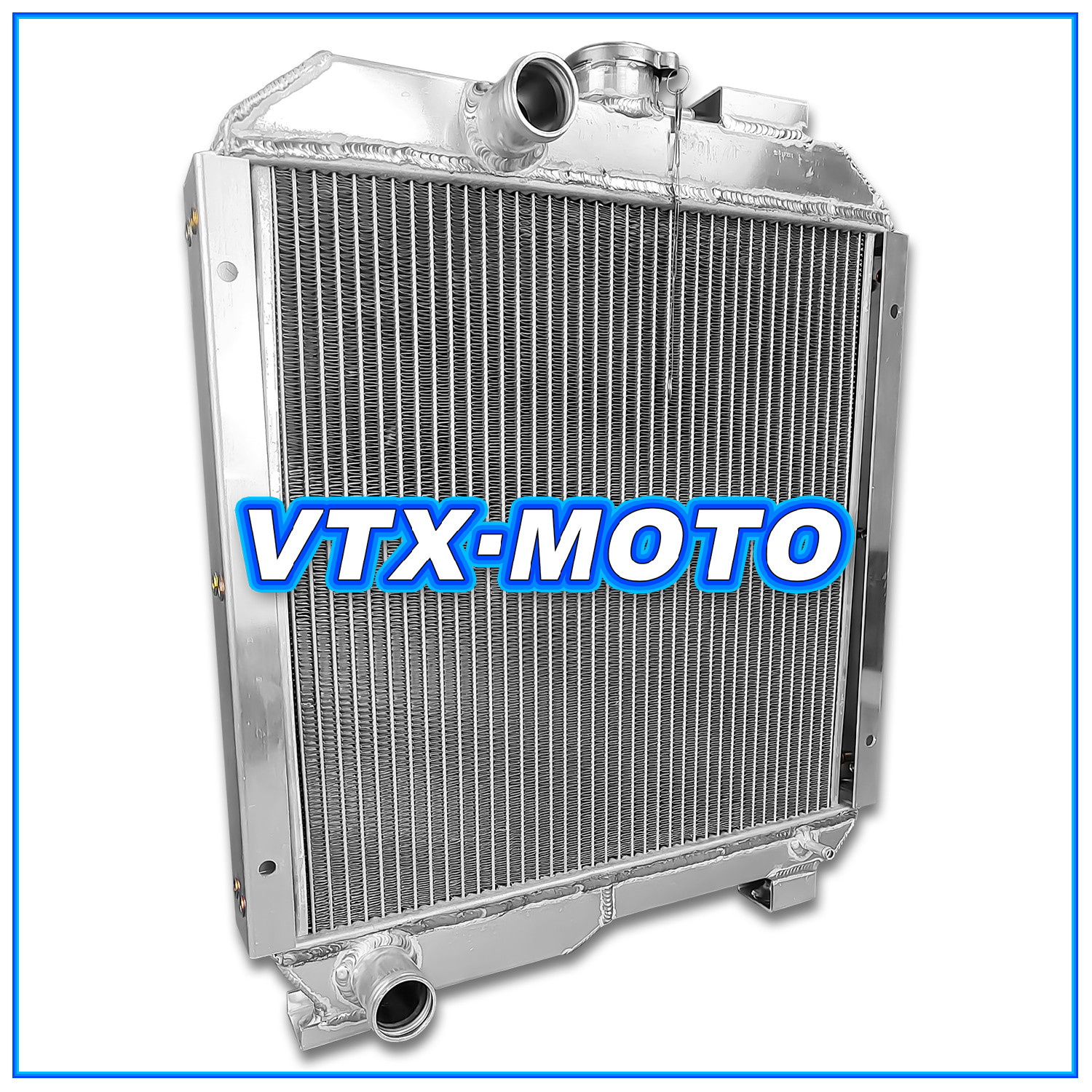 SBA310100630 aluminum compact radiator for Ford New Holland model 1715 tractors