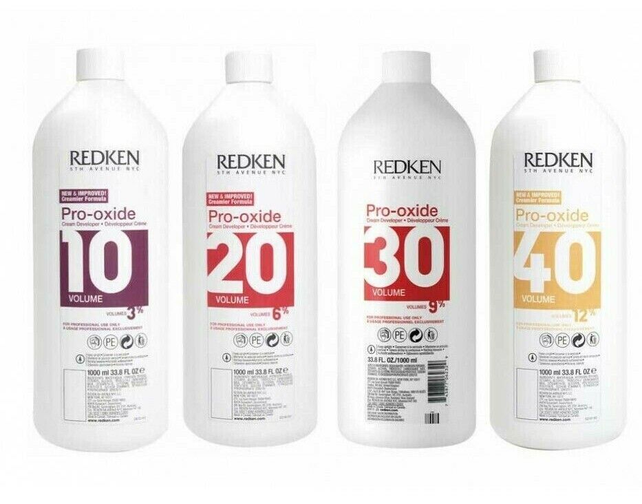 Redken Pro-oxide Cream Developer - 10, 20, 30, 40 Vol - Pick Volume