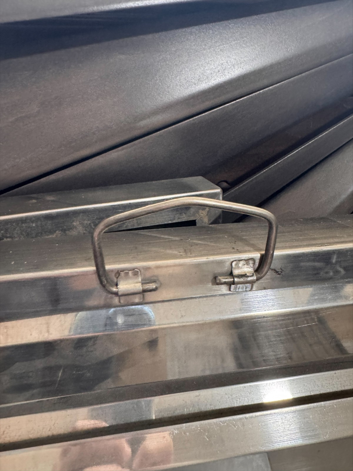 Set of 2 Commercial Hood Baffle Filters Stainless Steel 19.5x19.5x1.5 Unbranded