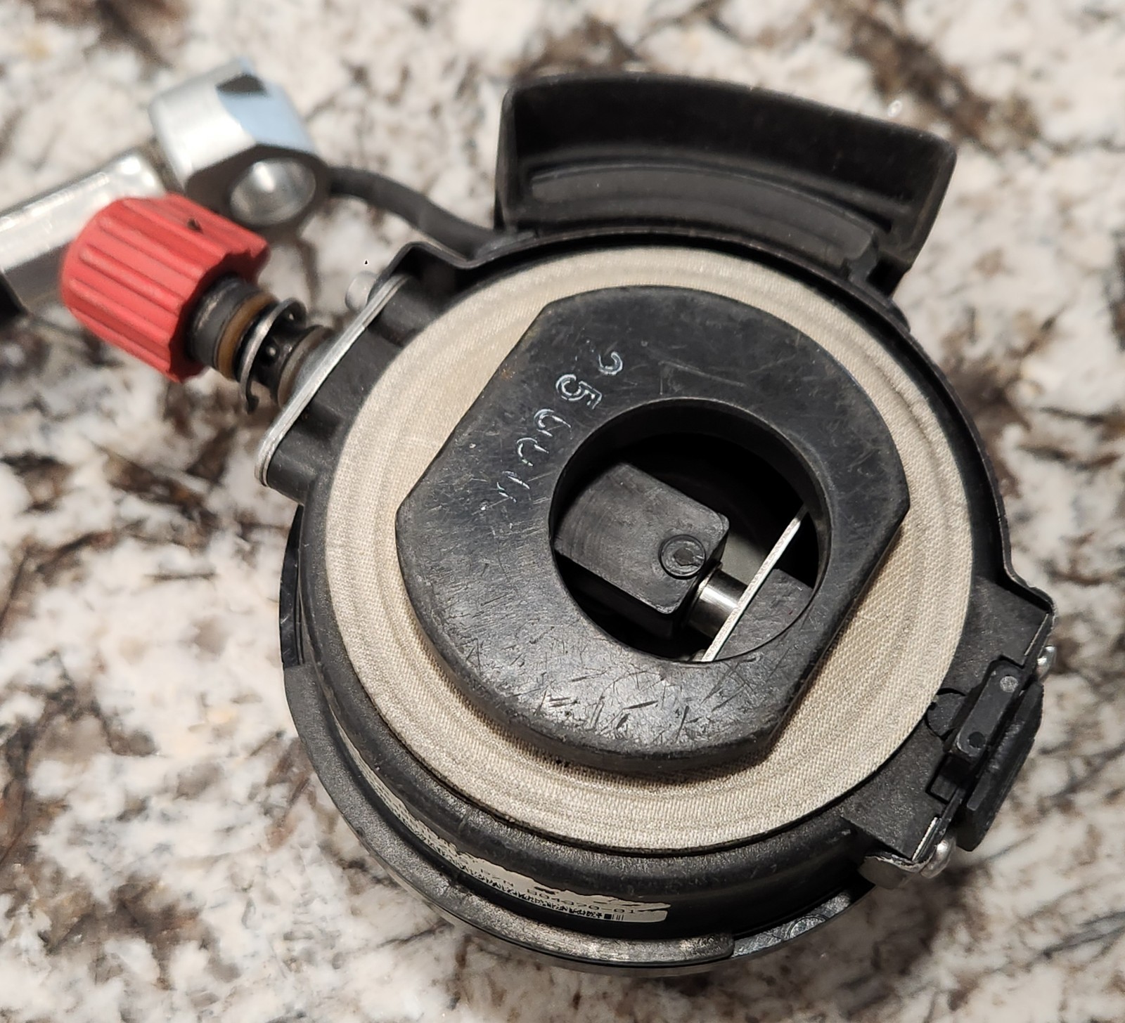 Scott Regulator Assembly PN 804370-01 HUD 36" Attachment Hose USED UNTESTED!