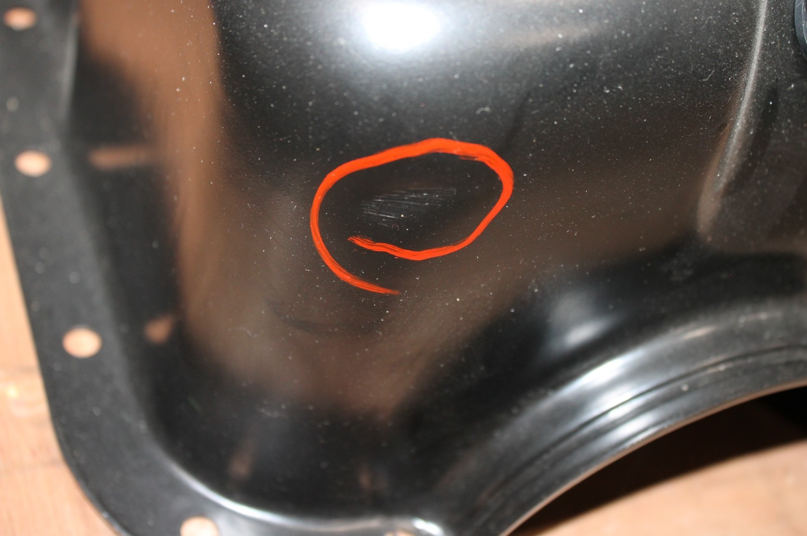 Dual / Rear Sump Oil Pan for SB Ford 302 5.0L 1980-96, *Similar CFR HZ-9754-PBK*