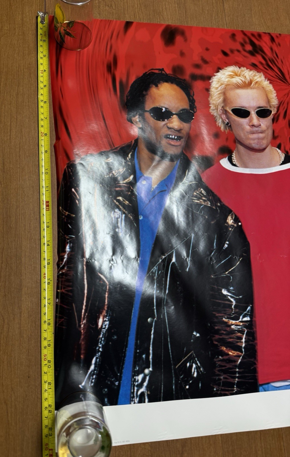 Prodigy Poster Vintage Original Punk Rave Techno 1990s Keith Flint Pyramid Rare