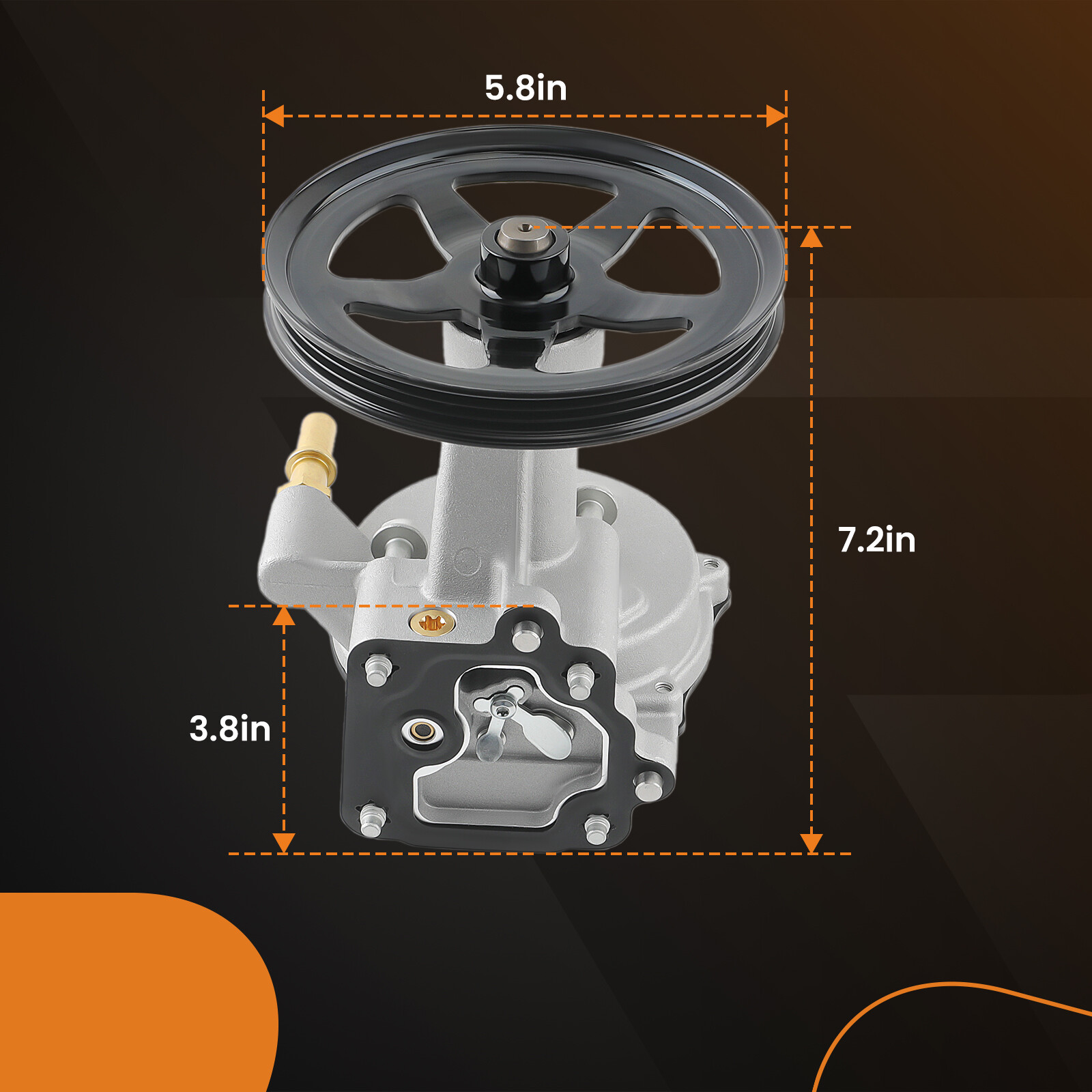 Vacuum Pump 12696313 For Chevy Silverado GMC Sierra 1500 Tahoe Yukon 2014-2020