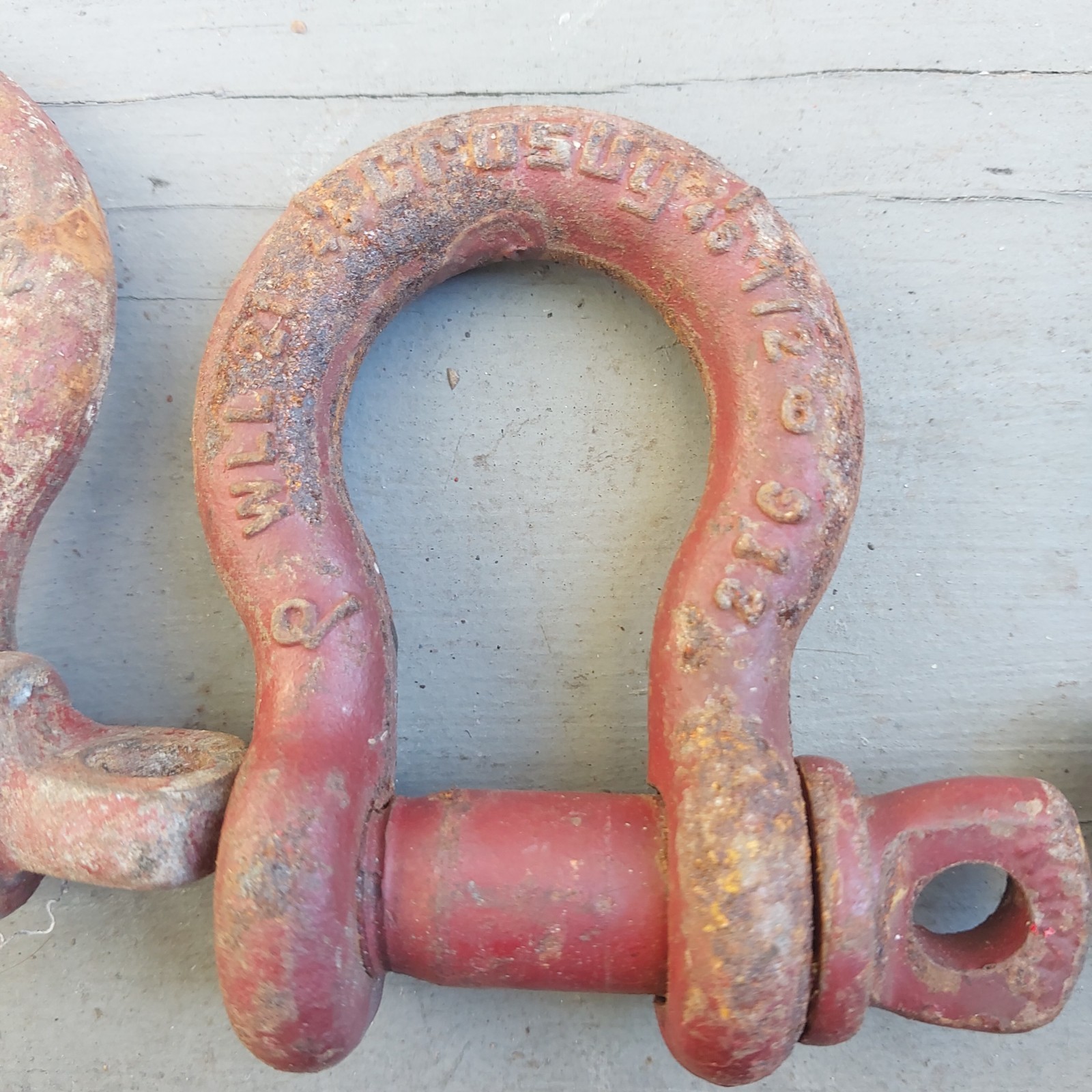 14 Screw Anchor Shackles Some Marked Japan Clevis U.S. NAVY SHIP SALVAGE