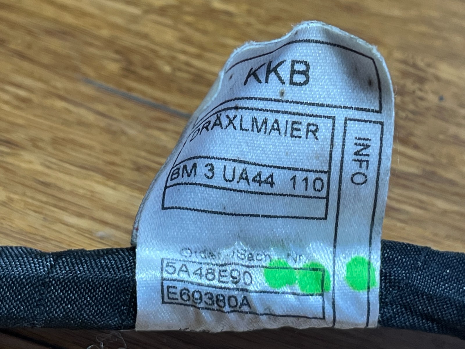 2022-2025 BMW X3 G01 Rear Left Side Door Cable Wiring Harness 5A48E90 OEM