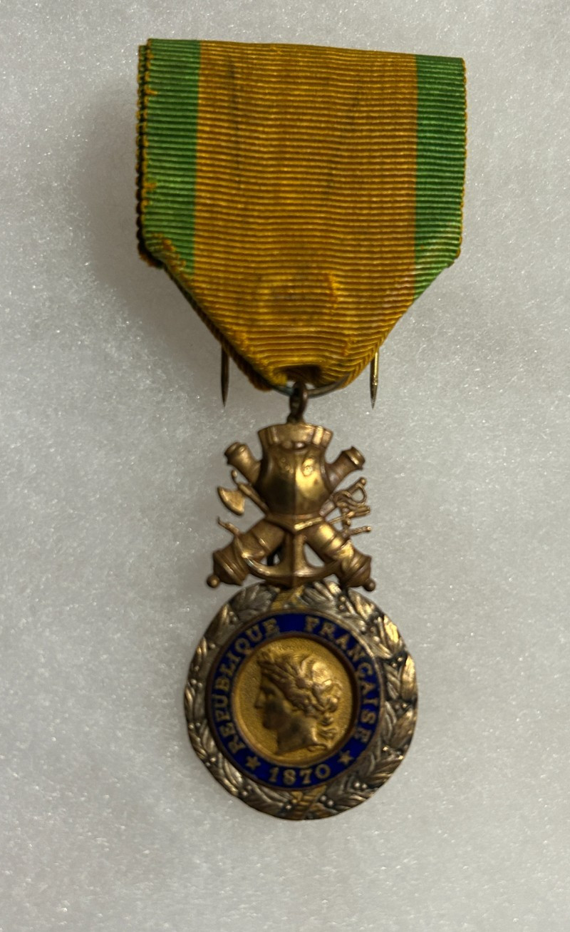 WW1 French (Médaille Militaire), 3rd Republic, 1870-1951 Issue Military Medal