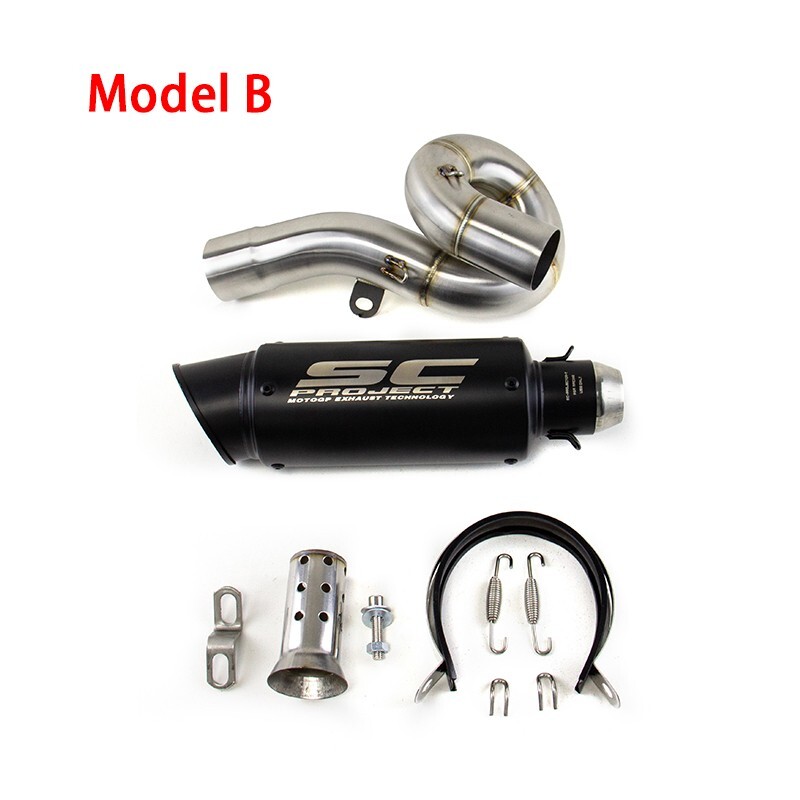 Slip for Kawasaki Ninja ZX6R ZX636 2009-2025 Exhaust Mid Link Pipe Muffler Tips