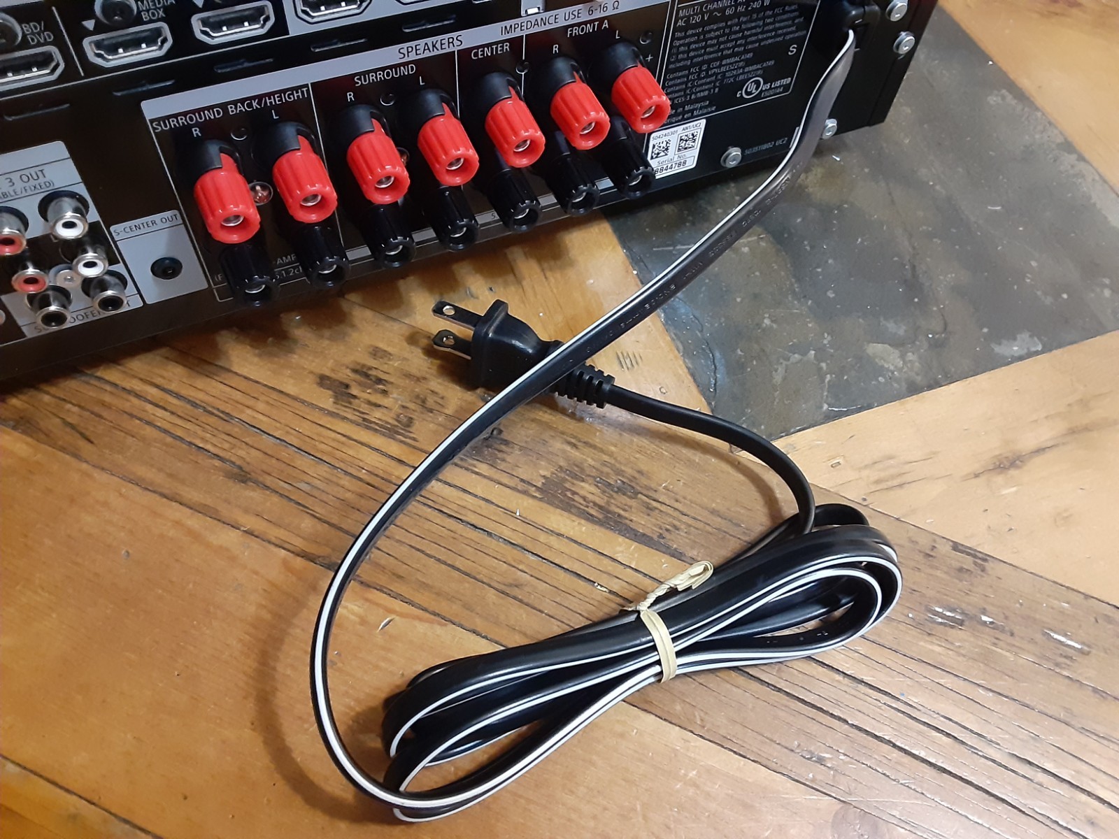 Sony STR-AN1000 7.2-Channel 8K UHD AV Home Theater Receiver