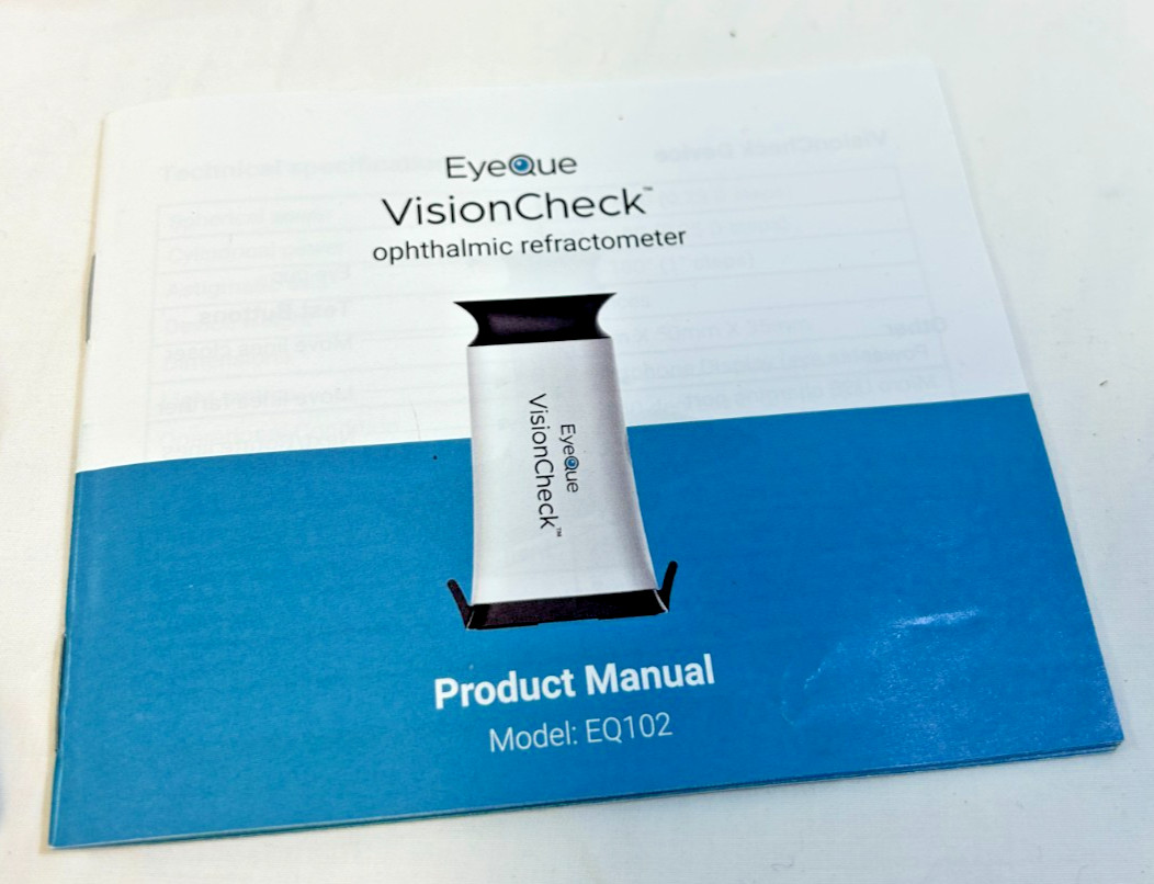 EyeQue Vision Check Ophthalmic Refractometer