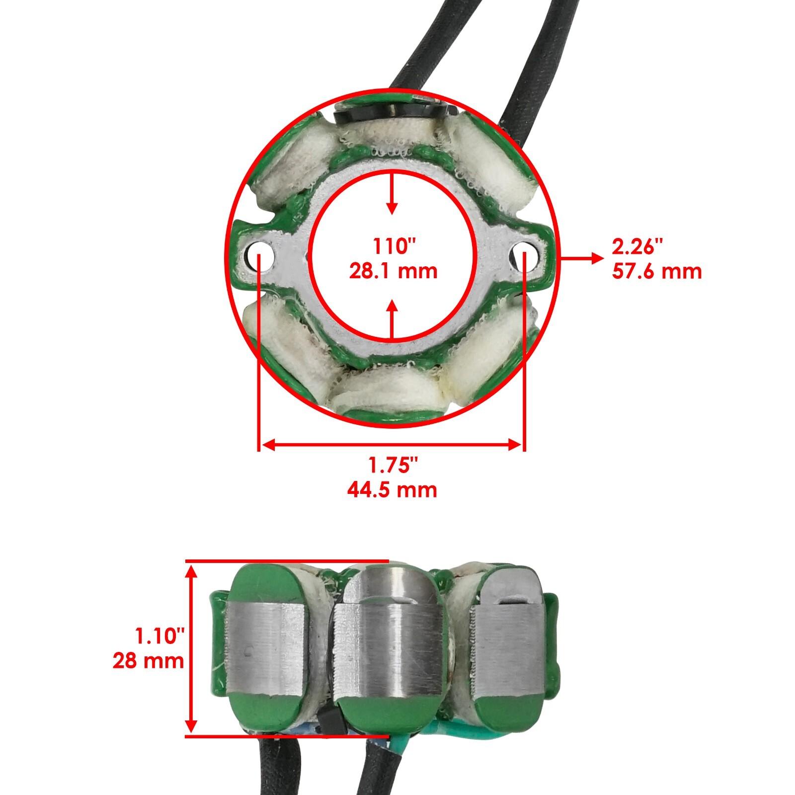 Stator and Gasket for Kawasaki KX250F KX-250F 2005 2006 2007 2008