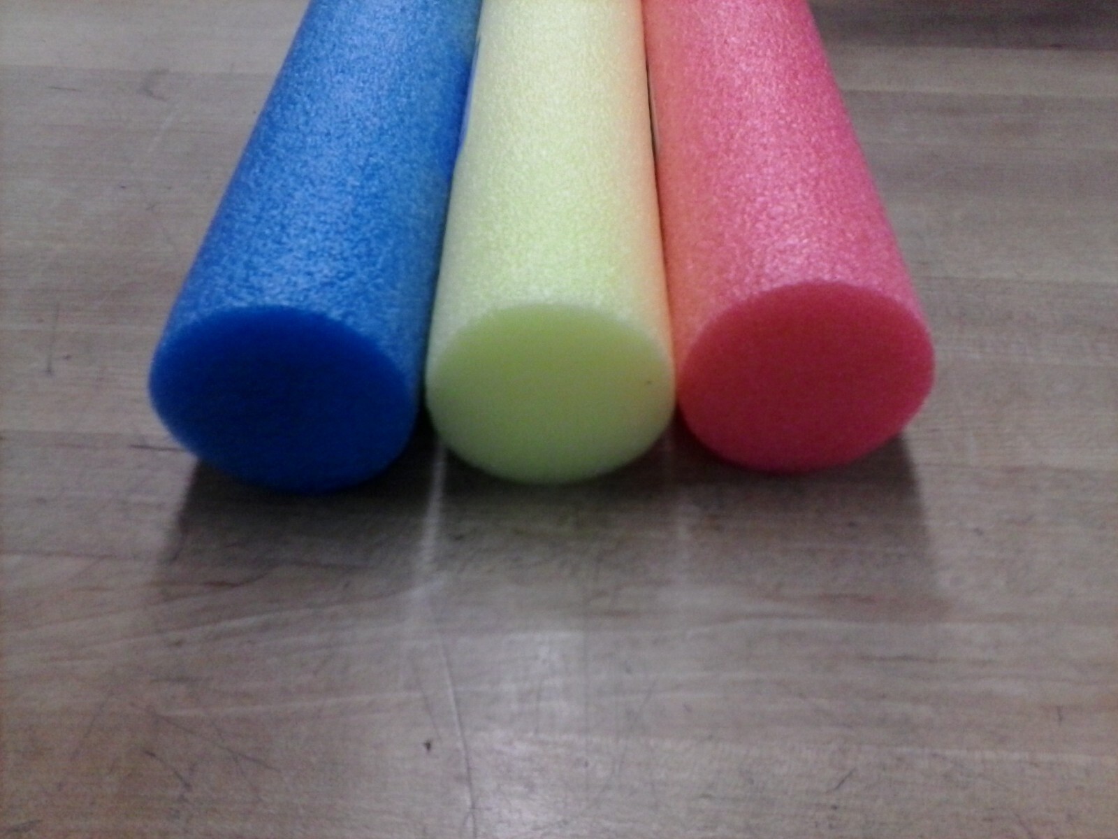 YELLOW Solid Pool Noodle Party Art Craft Light Saber Swim Aid Water Exercise 54"