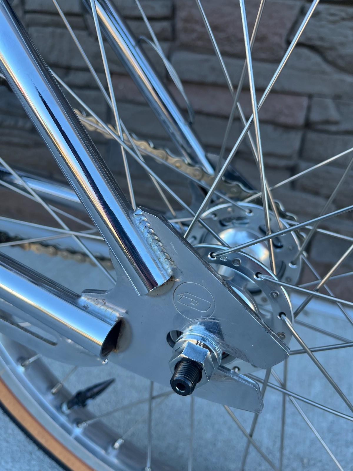 Dyno Air Bmx Bike Old School Bike Gt performer Compe Air Frame Forks Chrome