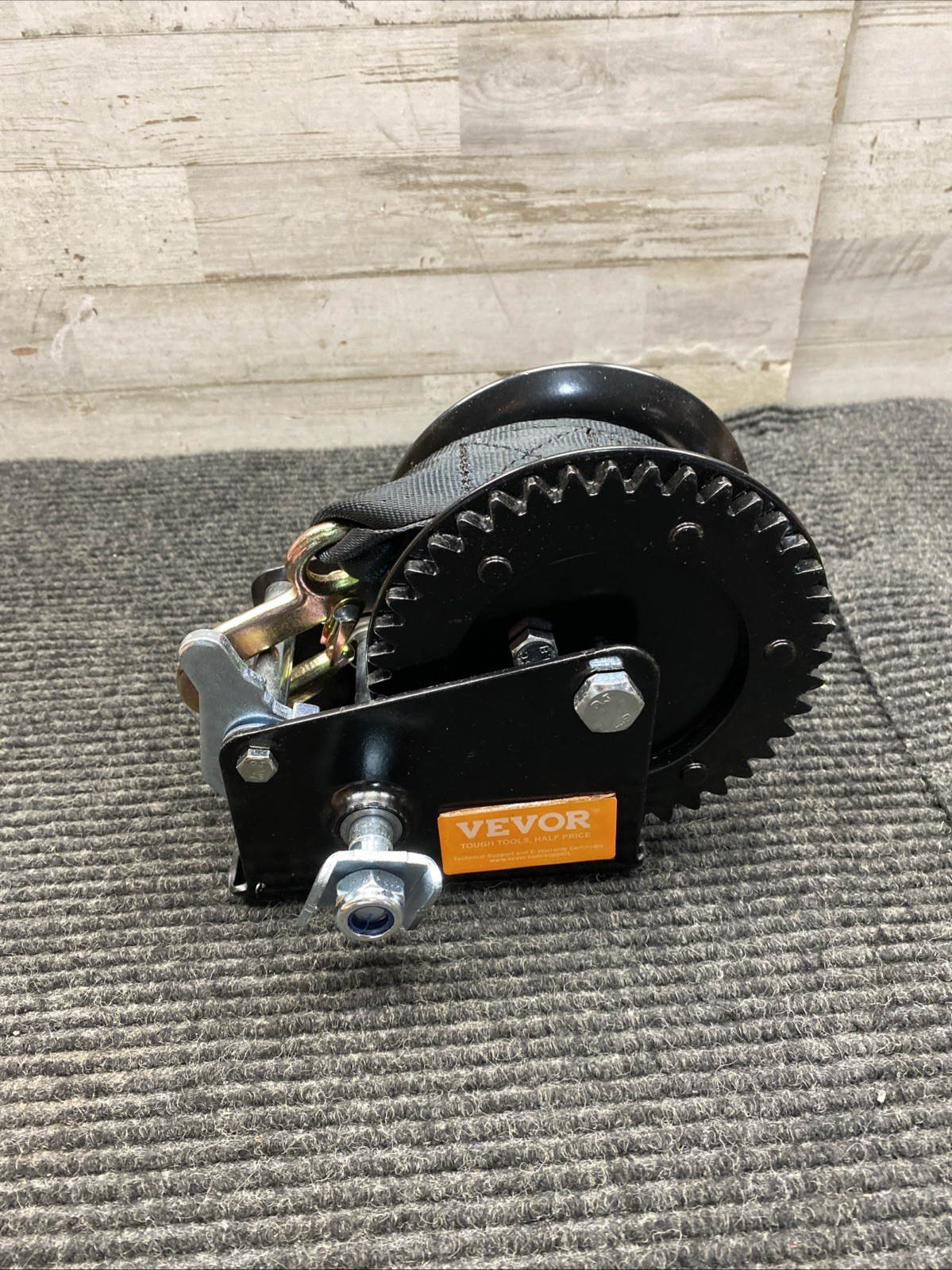 VEVOR KW1200 Hand Winch, 1200 lbs Pulling Capacity