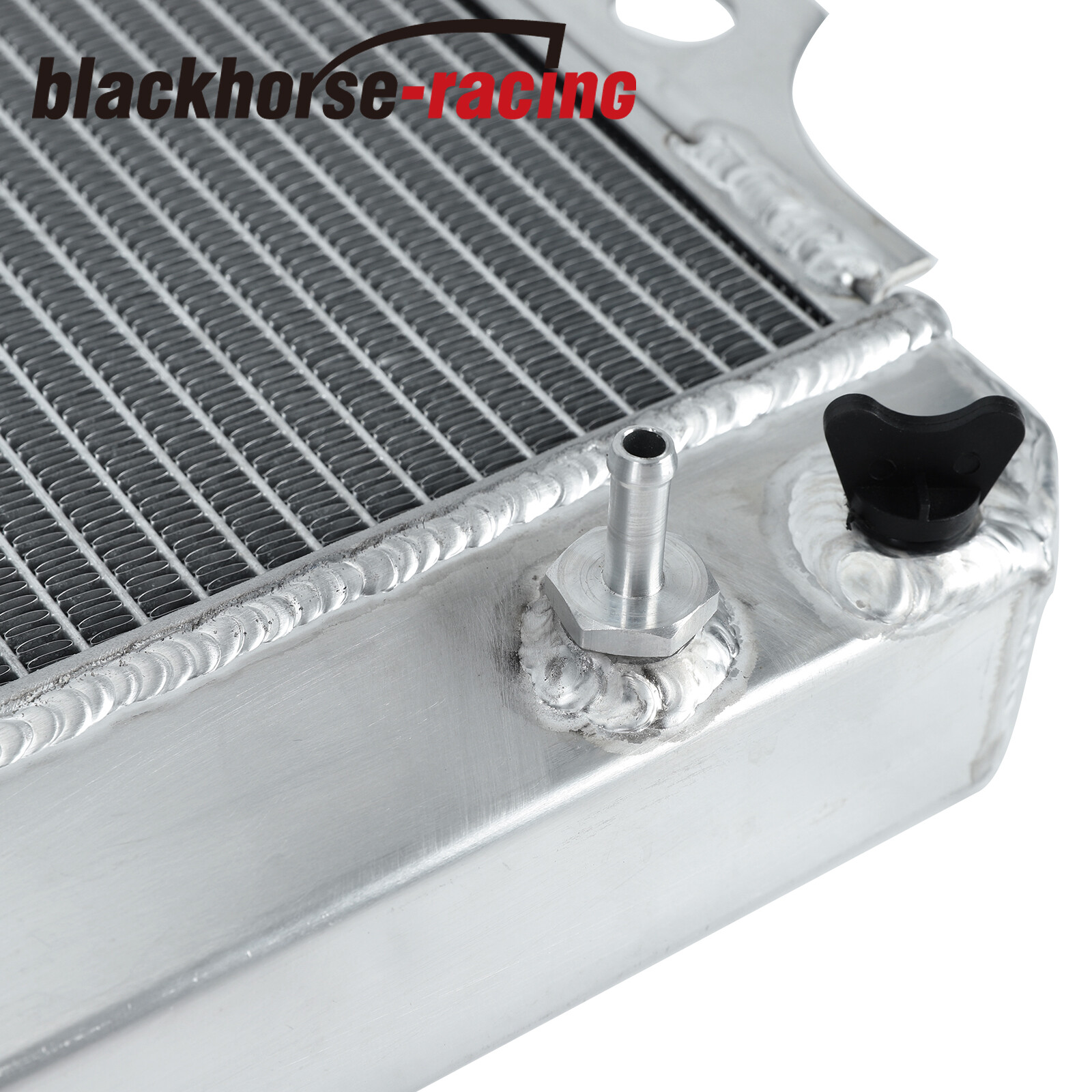 3 Row Radiator+Fan Aluminum Shroud Relay For Jeep 1987-2006 Wrangler TJ YJ L4 L6