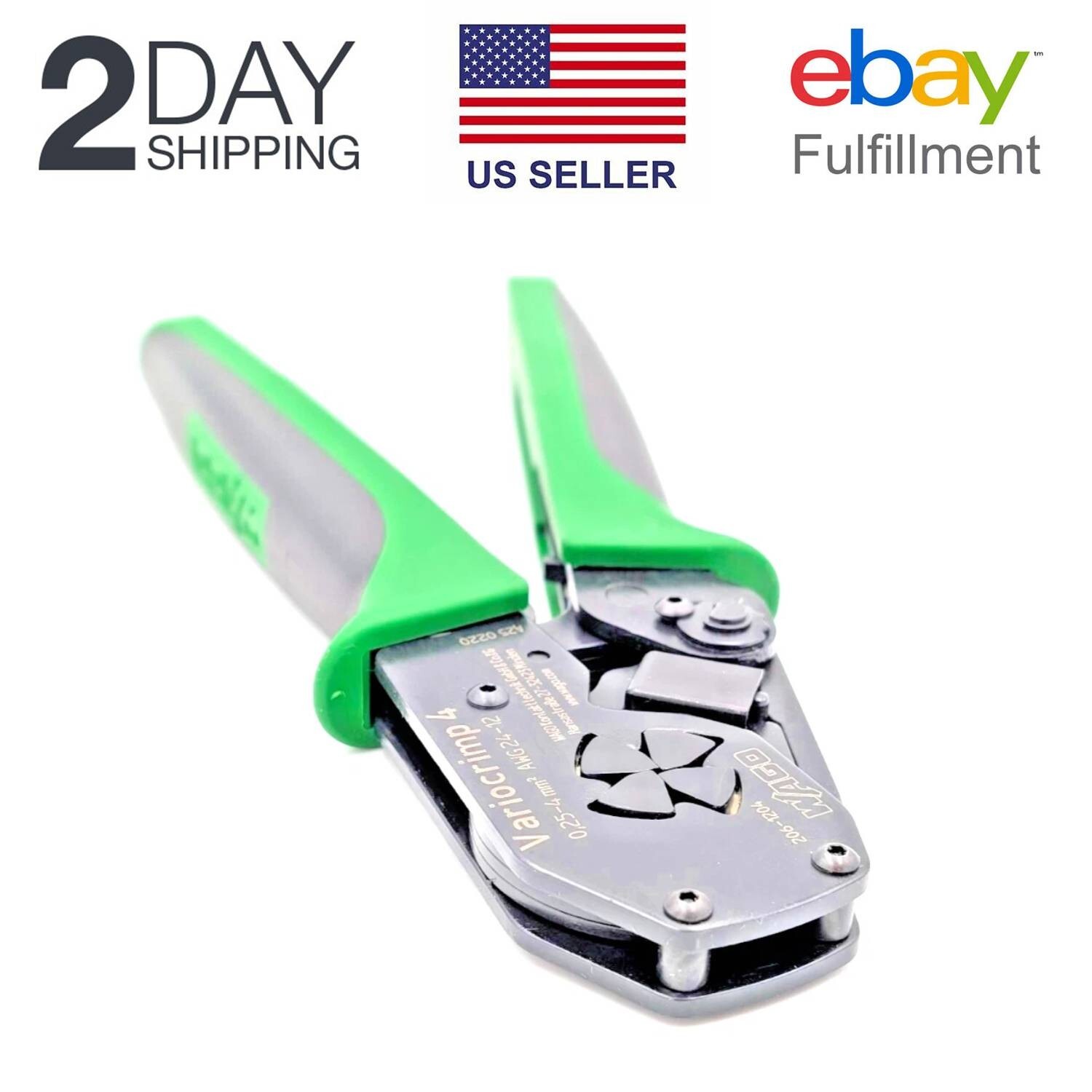 WAGO 206-1204 Variocrimp 4 - Crimping Tool -  0.25-4mm, AWG24-12 -  Brand New